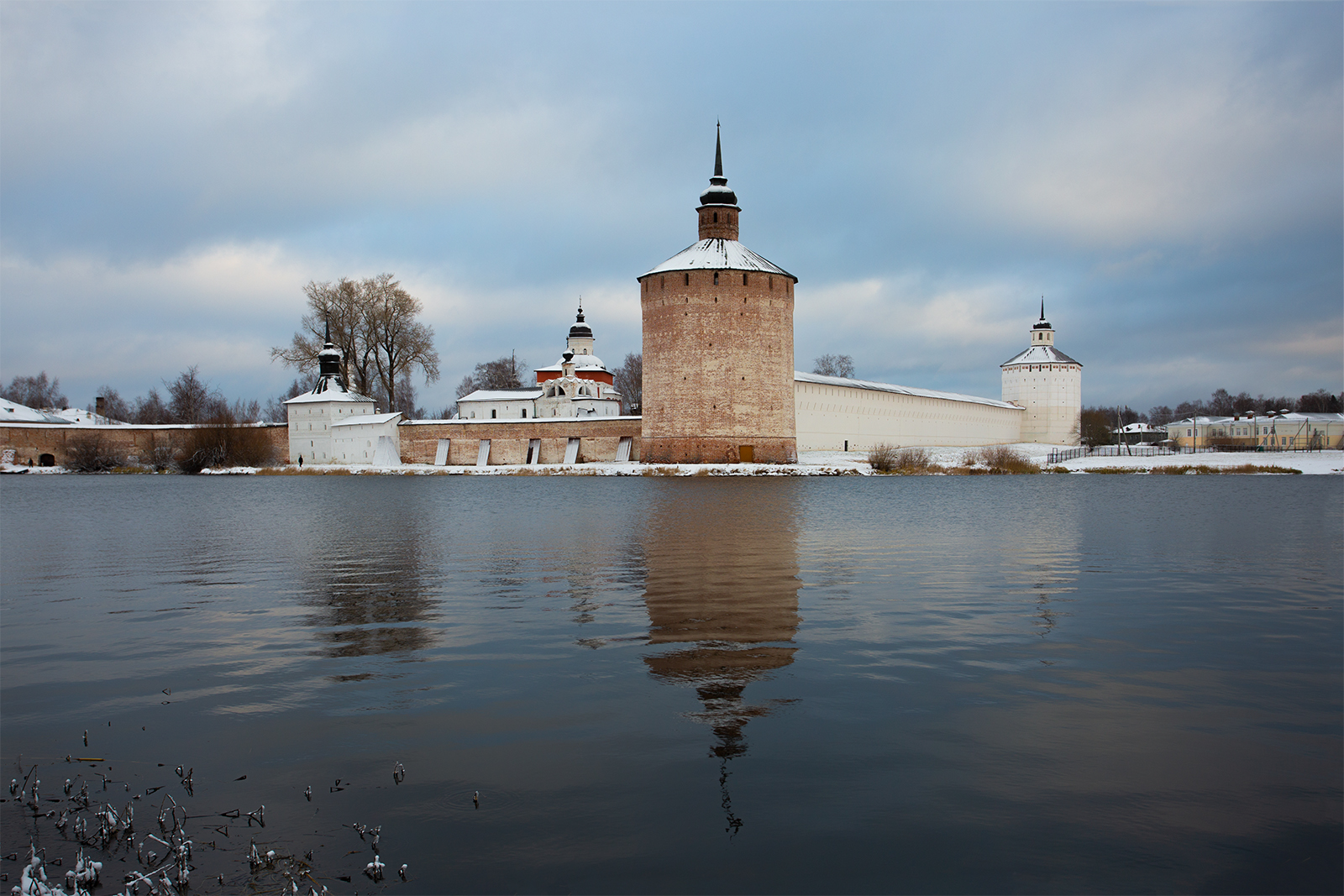 кириллов, осень, ноябрь, зима, озеро, монастырь, Наталия Колтакова