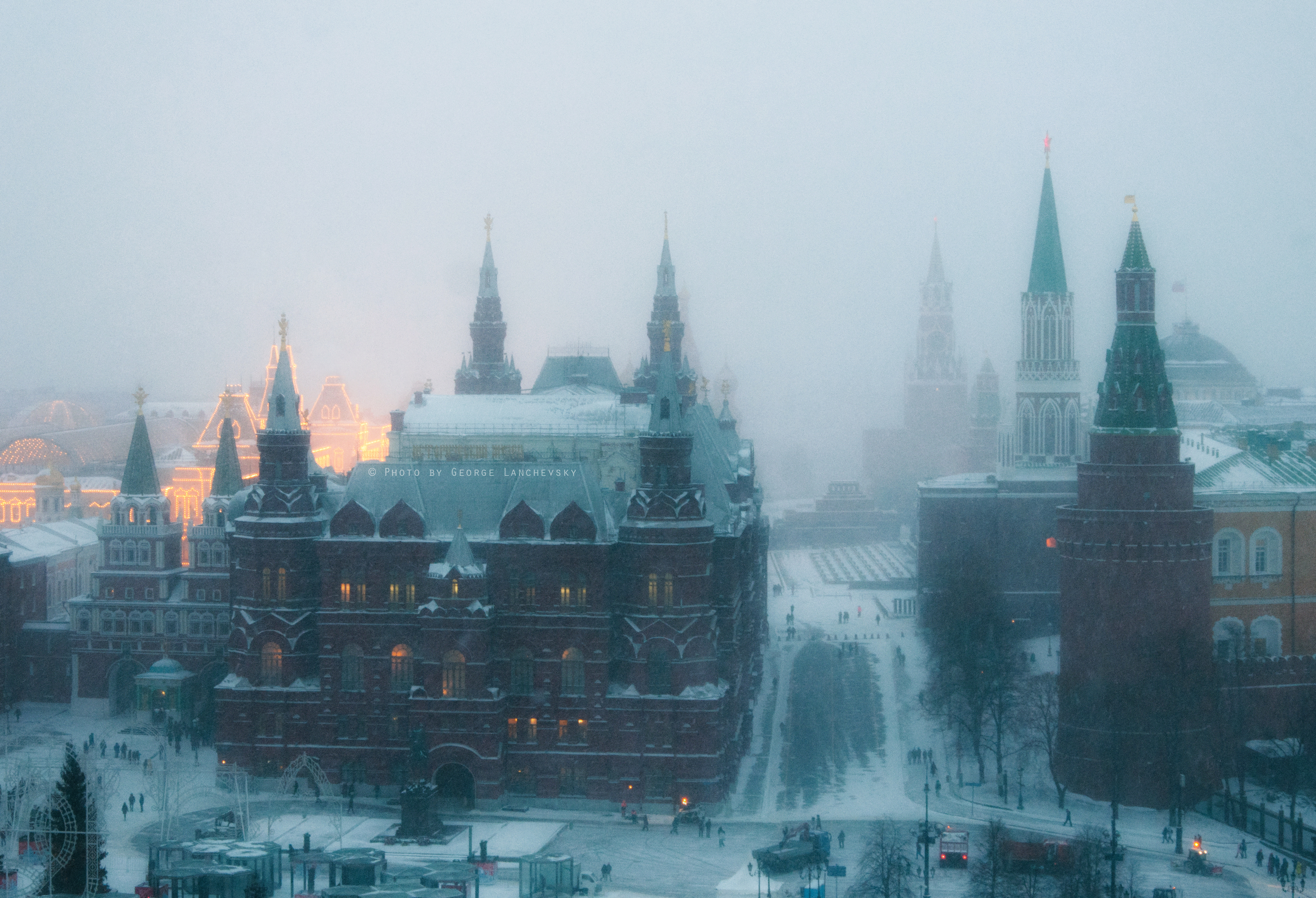 россия, москва, зима, Георгий Ланчевский