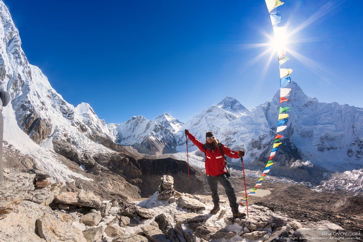Непал, Эверест, БЛЭ, базовый лагерь, Гималаи, горы, снег, путешествия, треккинг,, Антон Янковой (www.photo-travel.com)