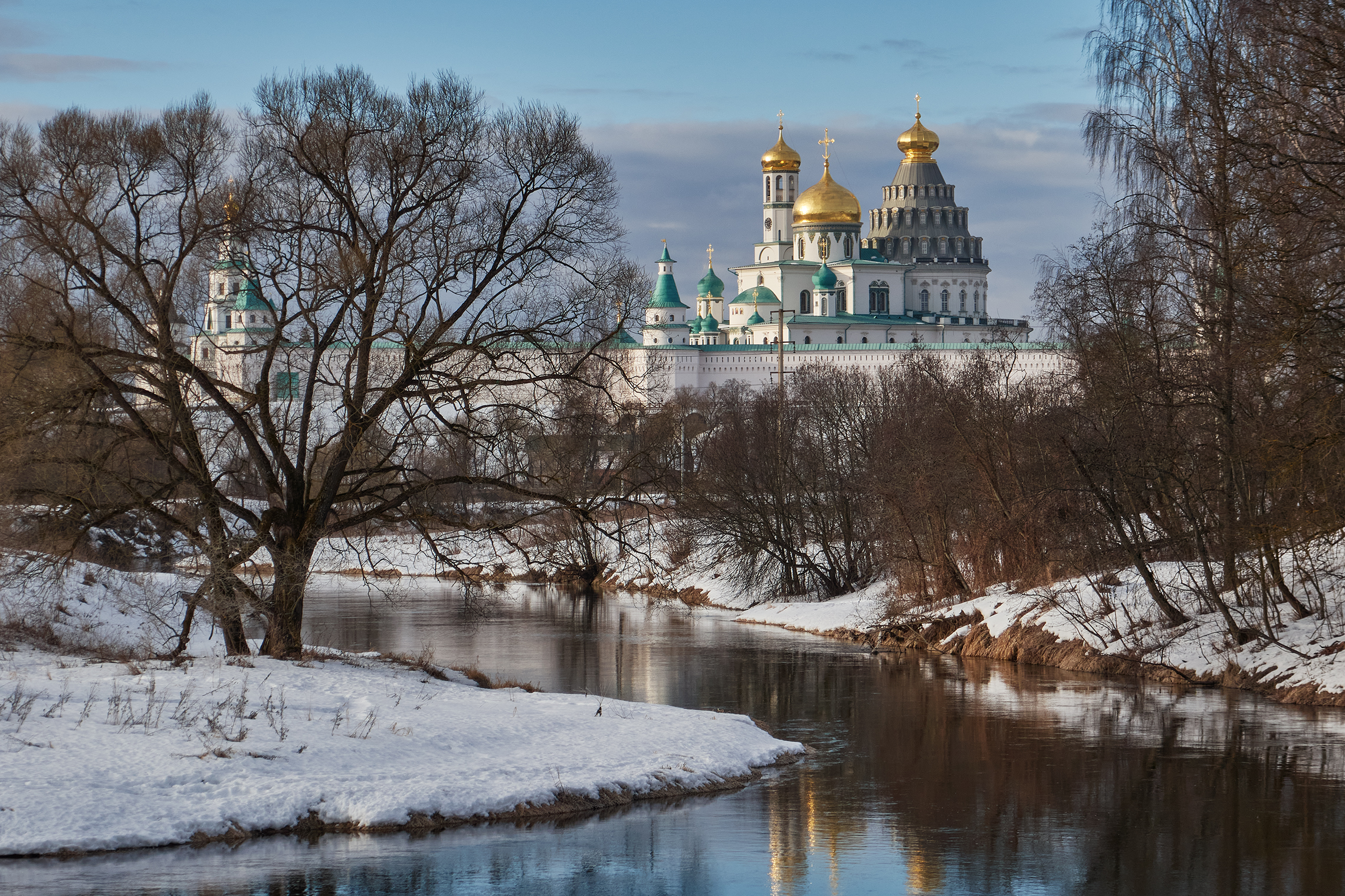 март, река истра, новый иерусалим, Медведев Александр