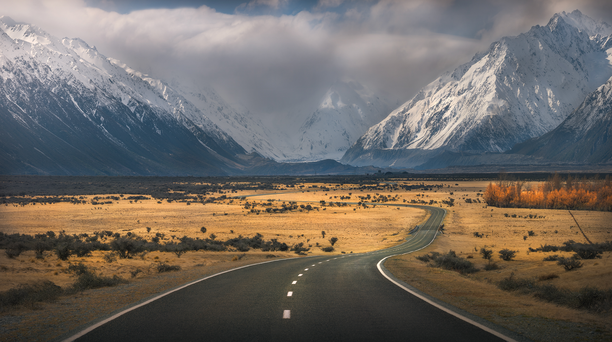 New Zealand, landscape, outdoors, mount aoraki, travel, Lukas Trixl