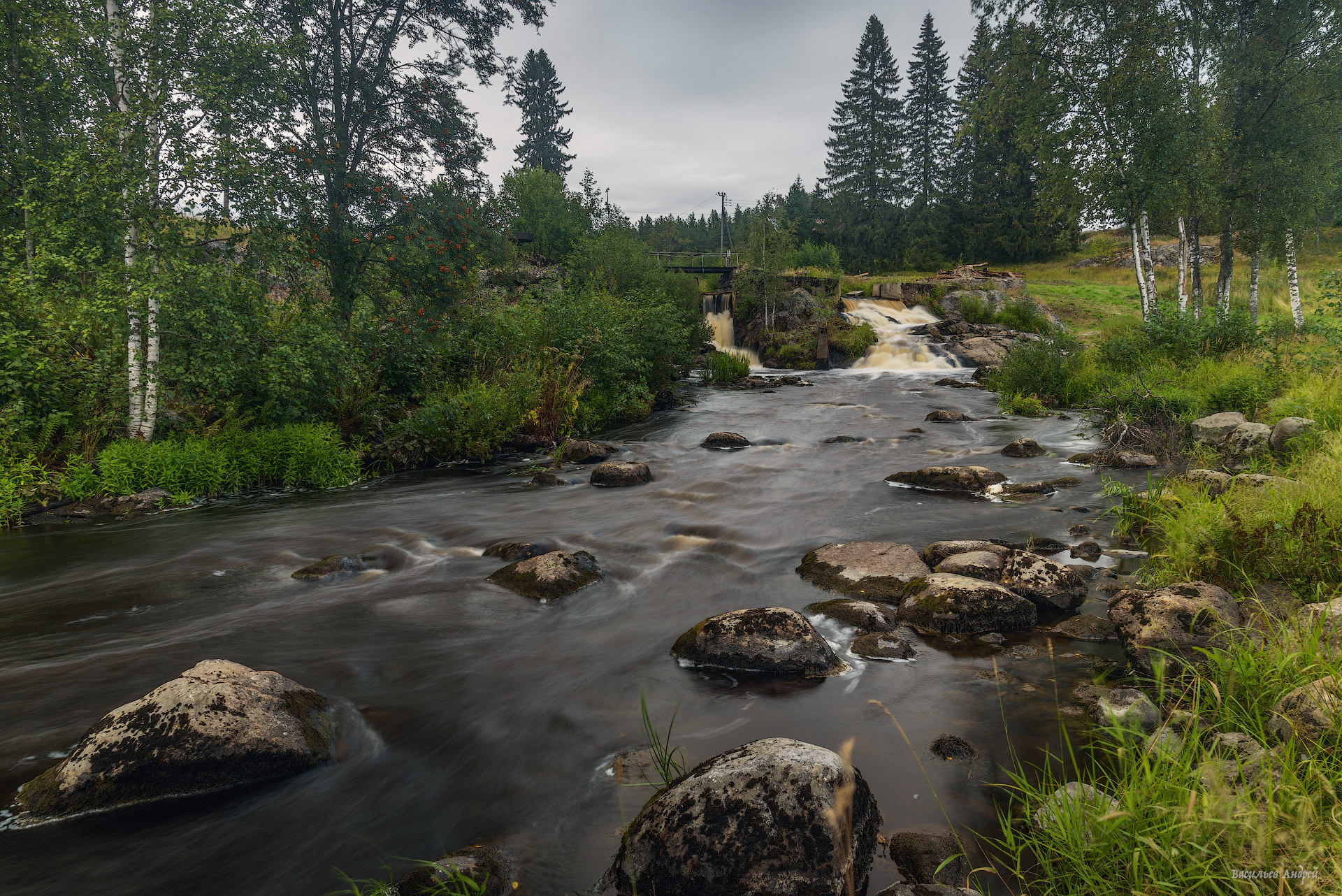 карелия, река соскуанйоки, лето, природа, Vasilyev Andrey