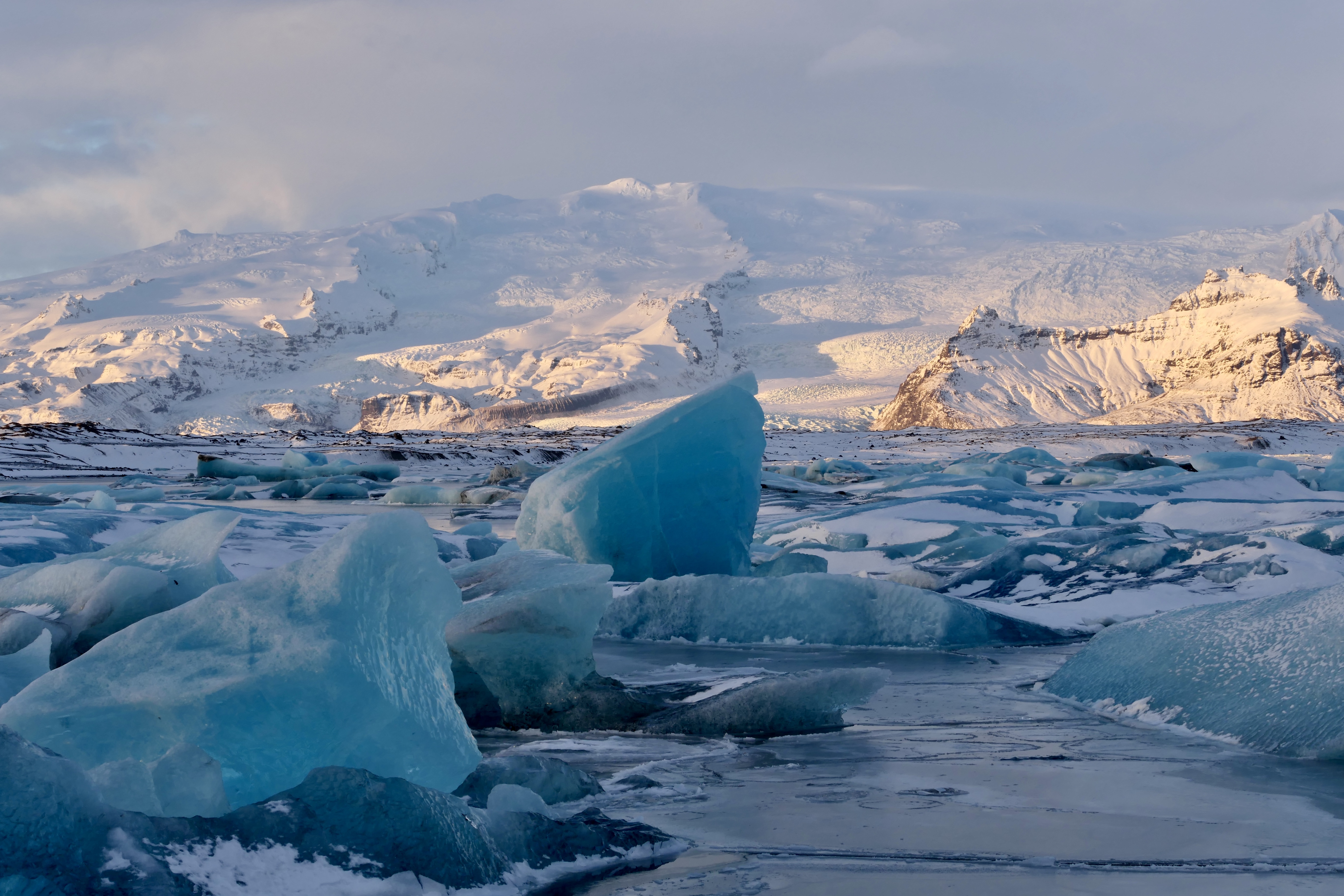 Landscapes, Jökulsárlón, Glacier Lagoon, Iceland, Blue, Frost, Winter, Cold, Ice, , Svetlana Povarova Ree