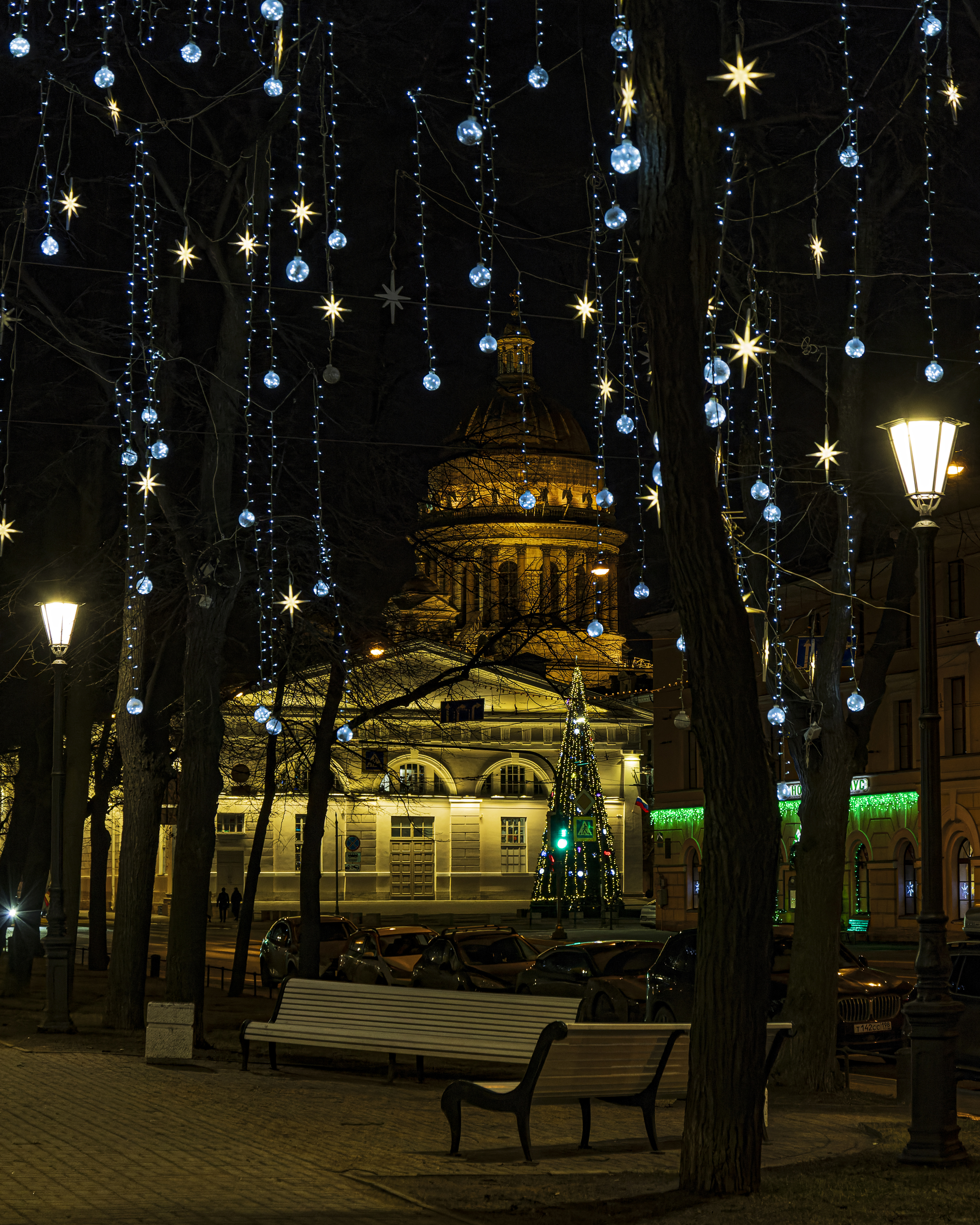 новый год, петербург, спб, вечер, Руслан Pl