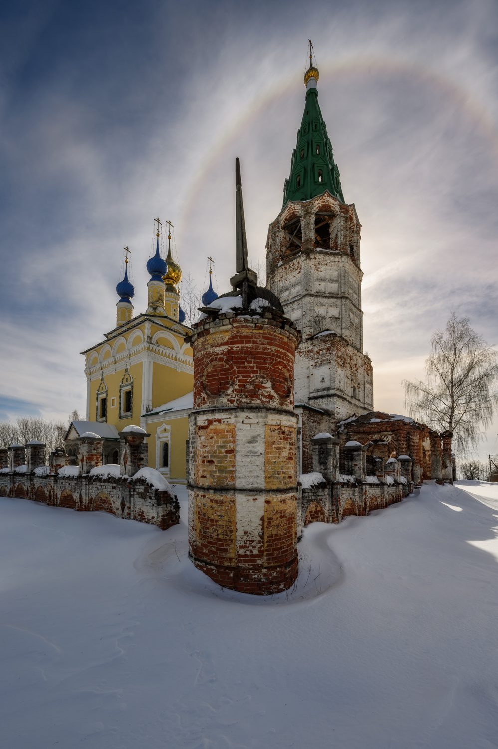 россия, село, деревня, дунилово, зима, храм, церковь, заброшка, кладбище, горицы, ивановская область, Томислав Ракичевич