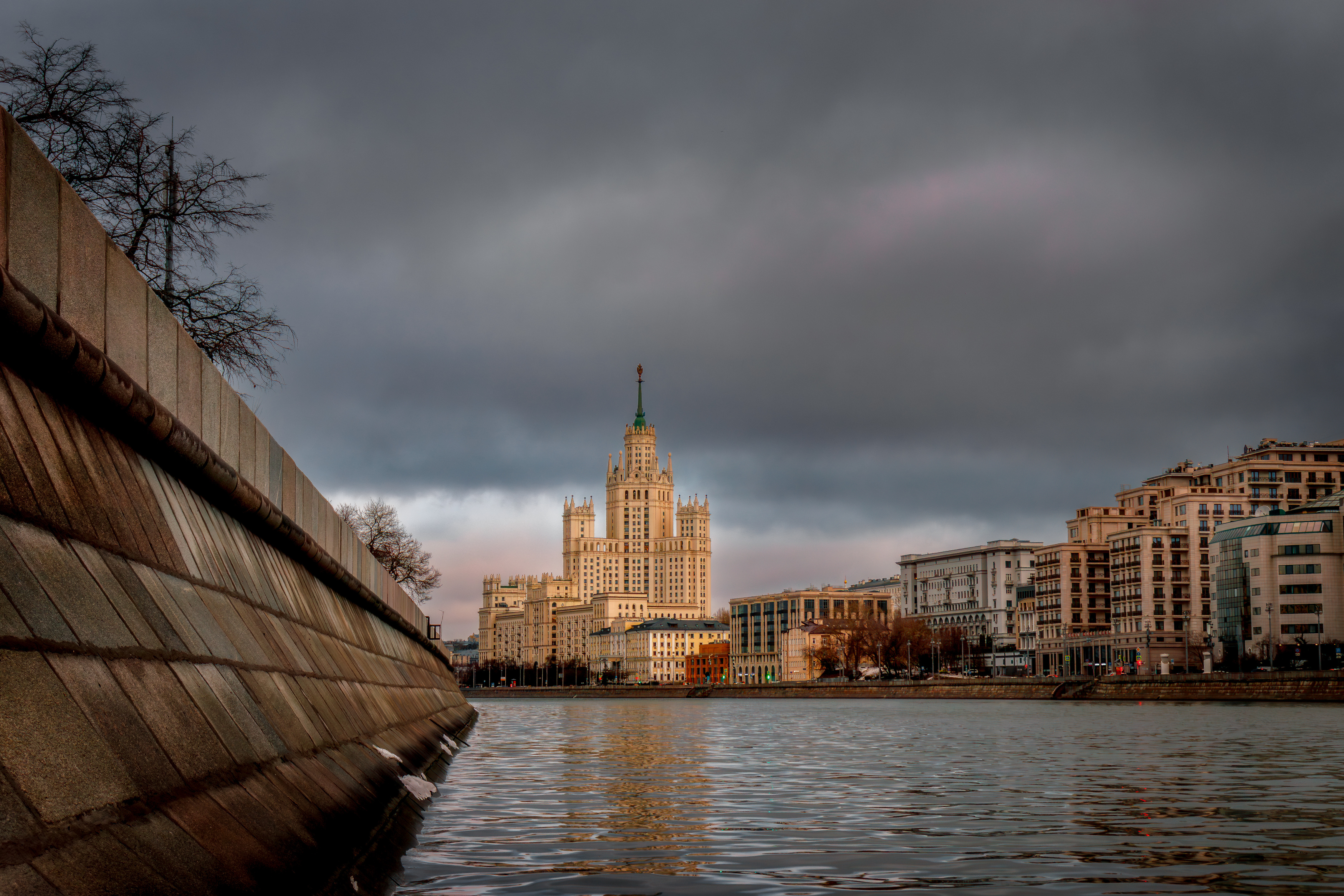 Москва, высотка, Москва-река, Сережа Сережин