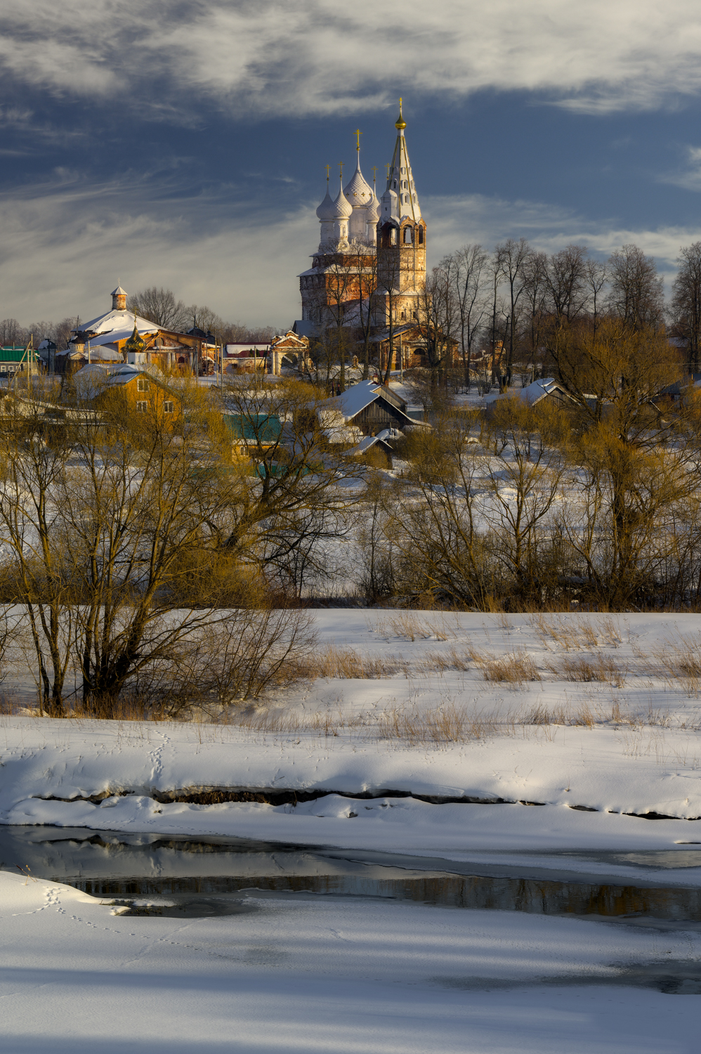 россия, село, деревня, дунилово, зима, храм, церковь, заброшка, горицы, ивановская область, Томислав Ракичевич