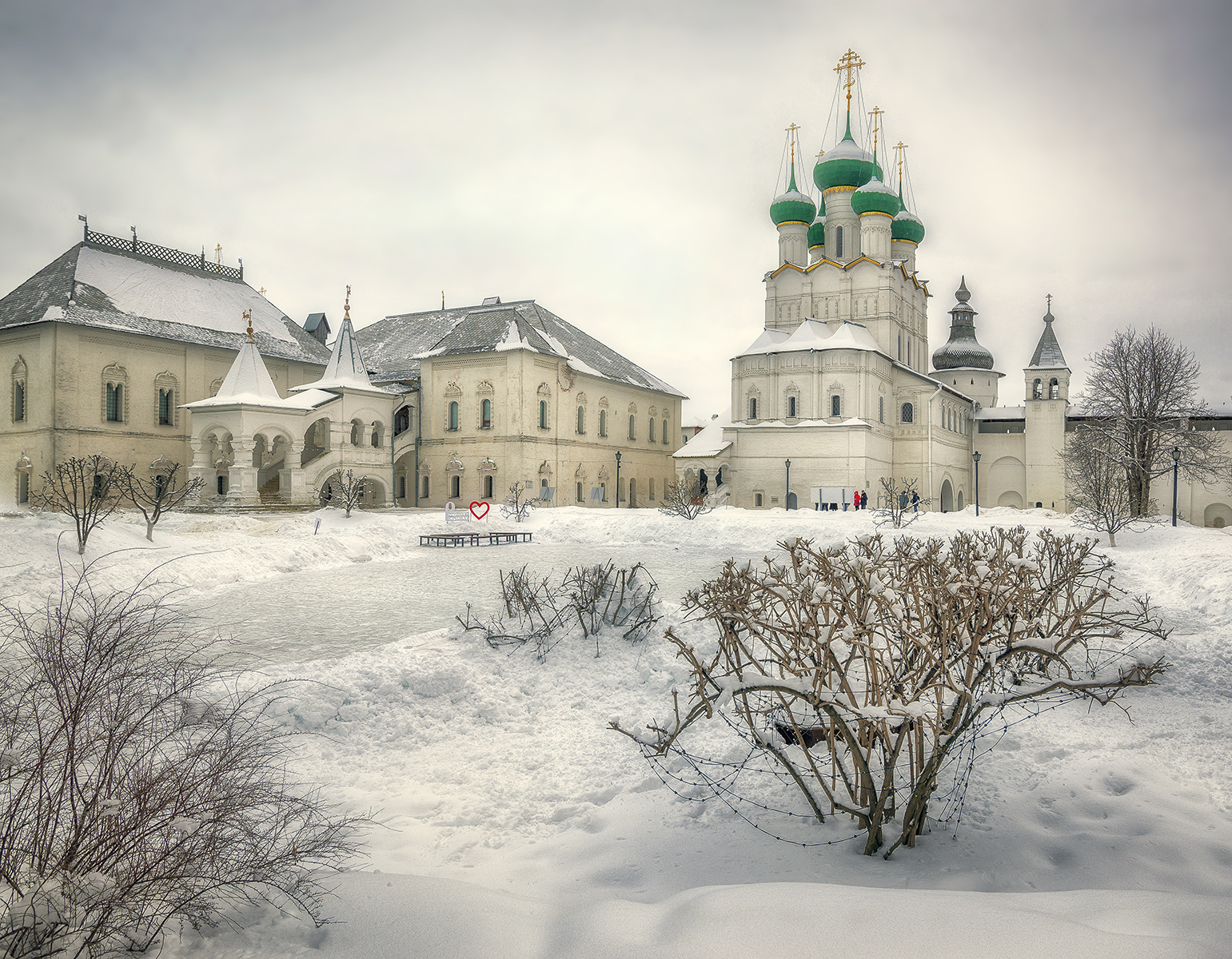 Ростов, кремль, зима, Сергей Аникин