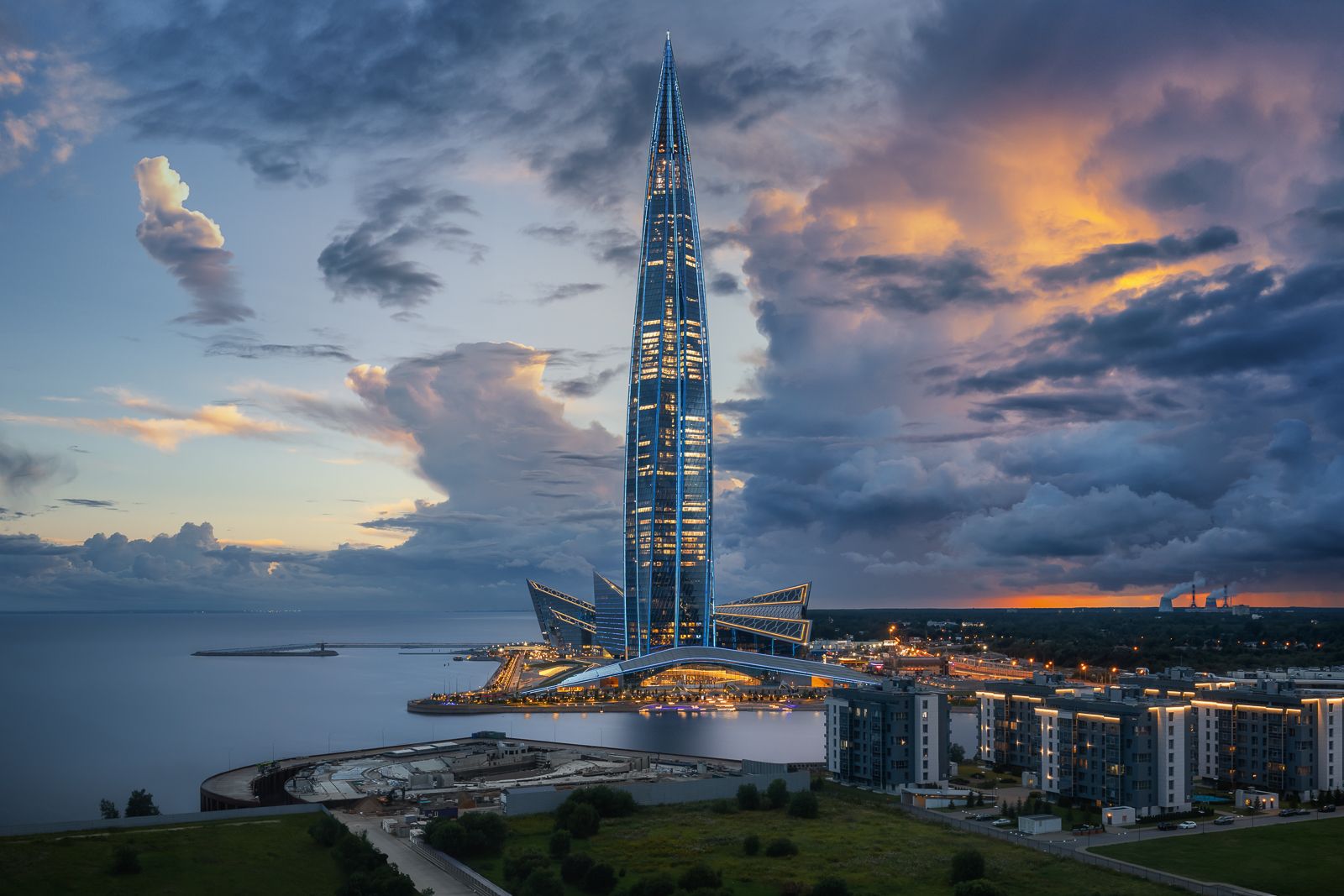 лахтацентр, лахта, лахта-центр, lakhta, архитектура, город, питер, петербург, Иван Смелов