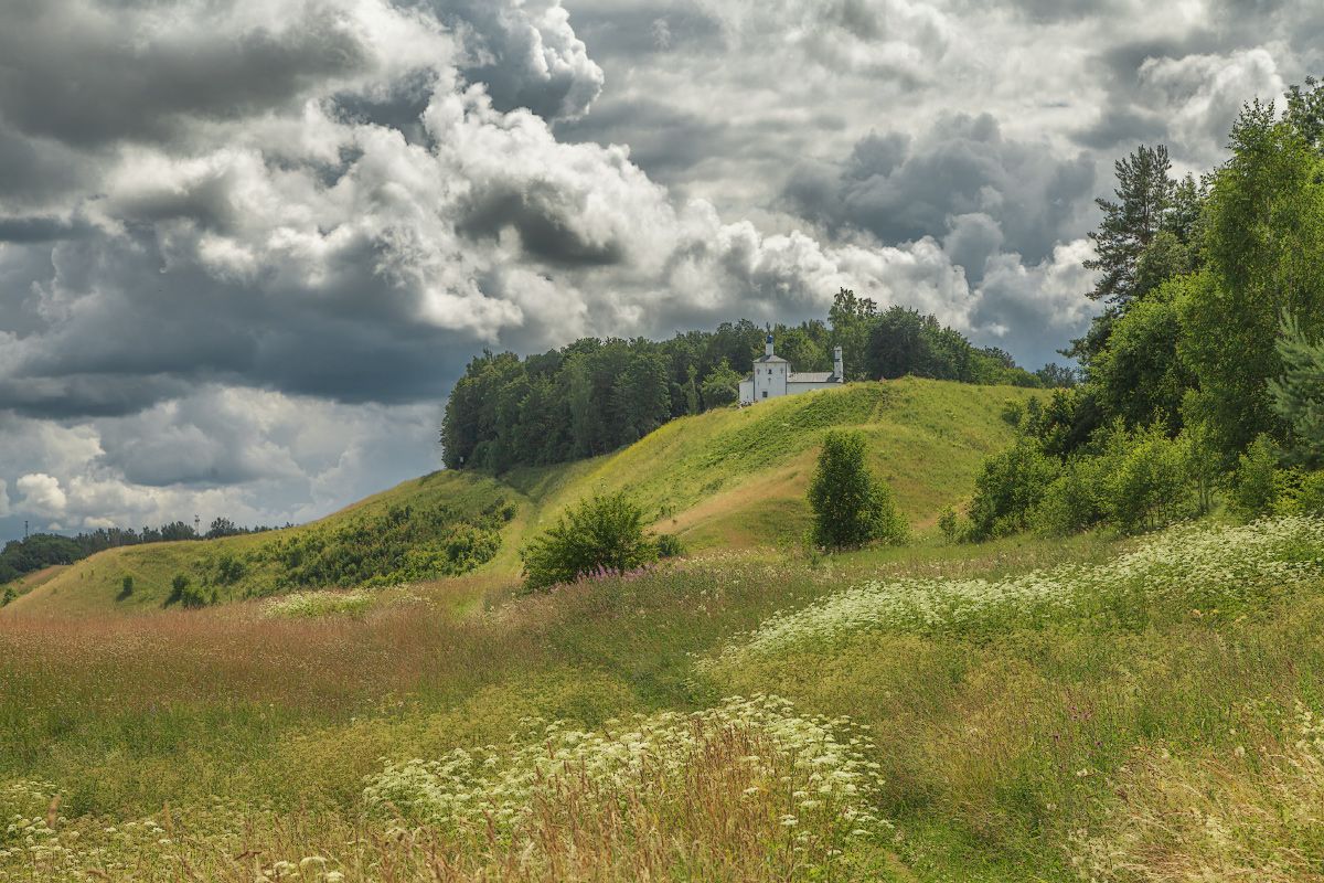 природа, небо, лето, Liliya Semenova