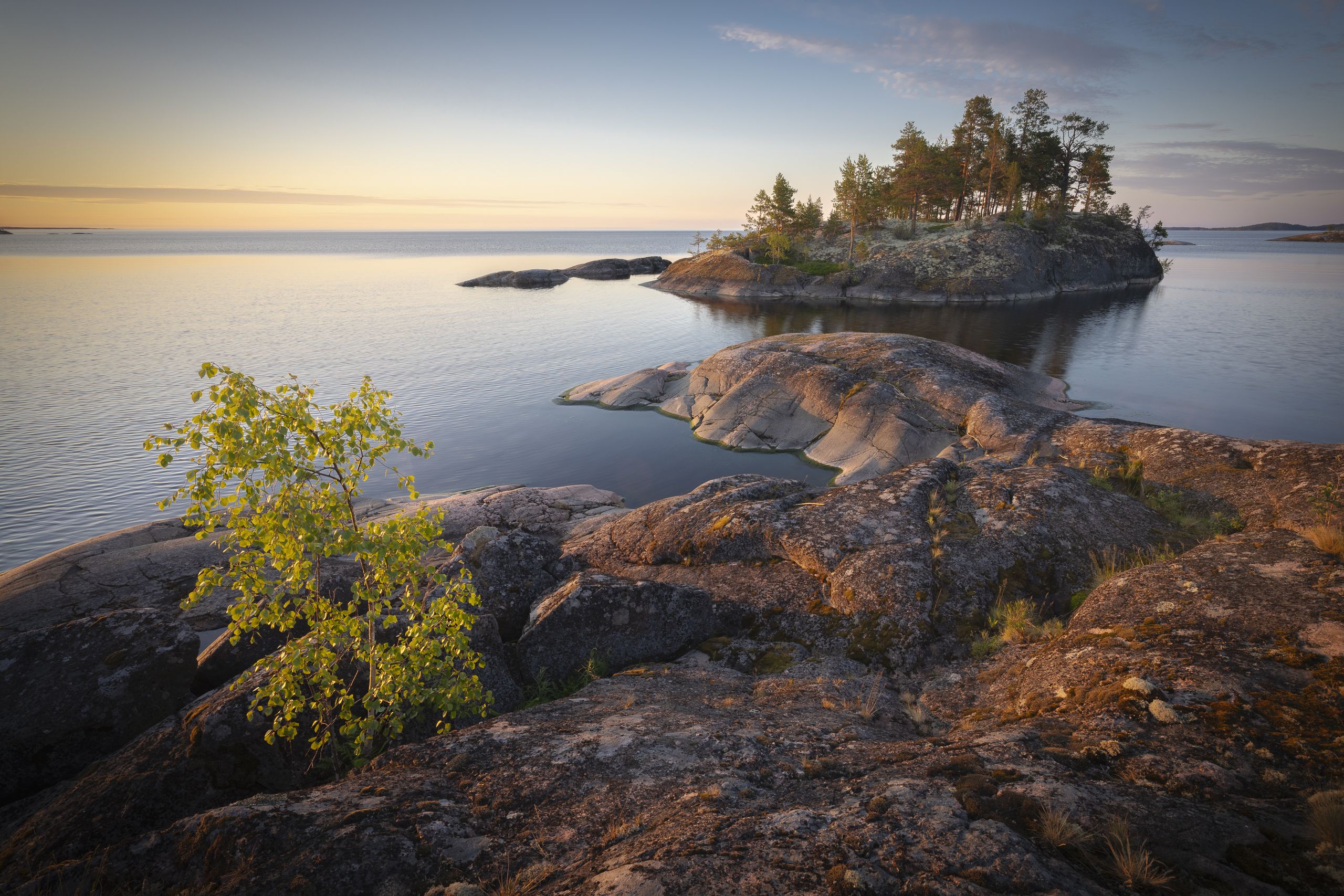 ладожские шхеры, пейзаж, восход, Mikhail Ioannisian