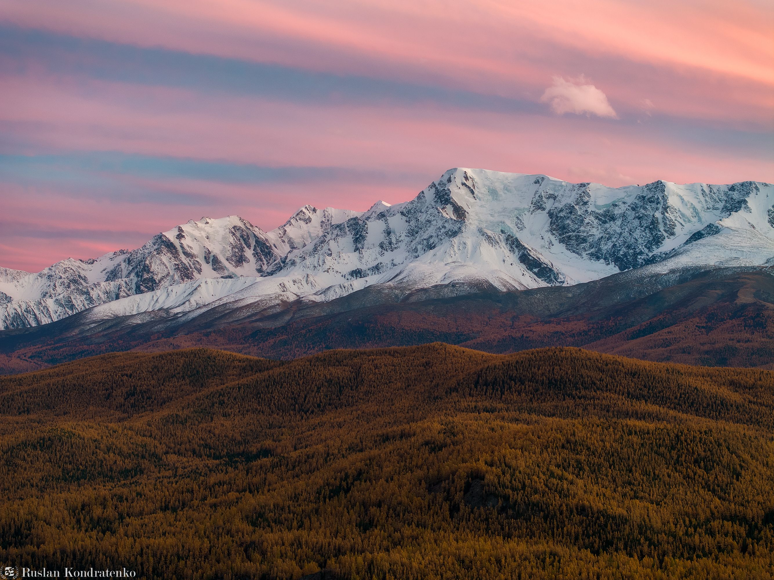 алтай, осень, горный алтай, северо-чуйский хребет, Кондратенко Руслан