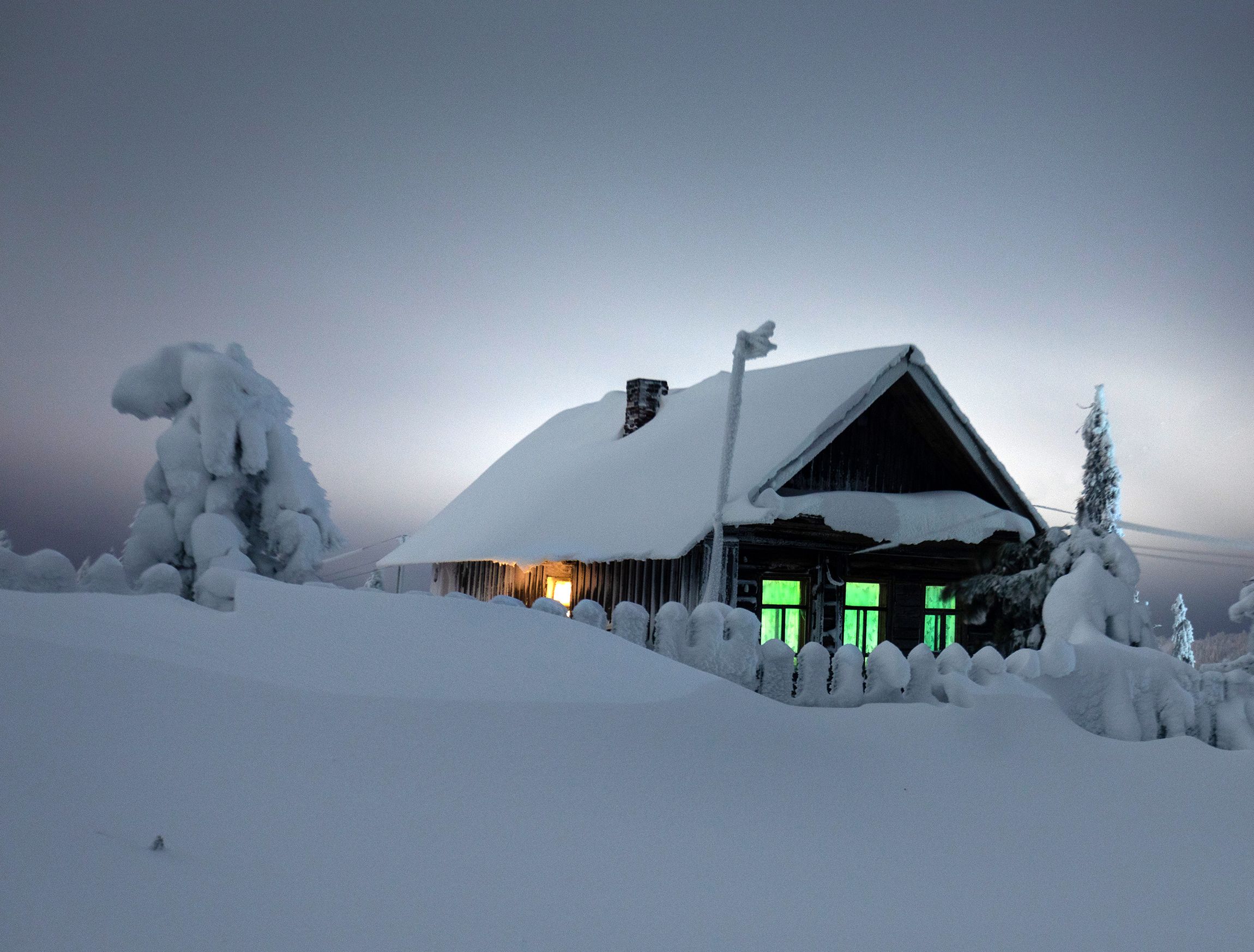 пермский край, урал, зима, деревня, Павел Ващенков