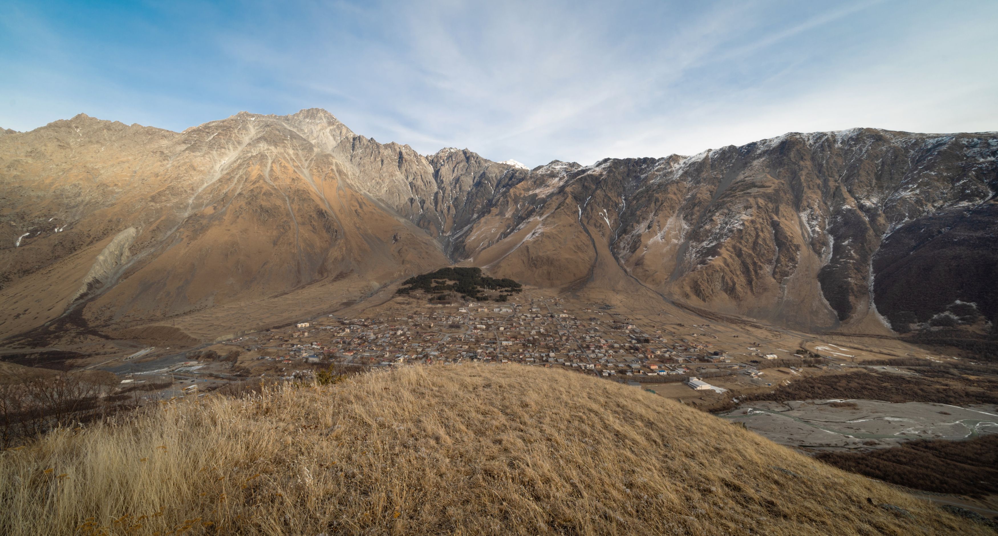 Грузия, Казбеги, Степанцминда, Дарьяльское ущелье, река Терек, სტეფანწმინდა, georgia, , Гаврилов Юрий