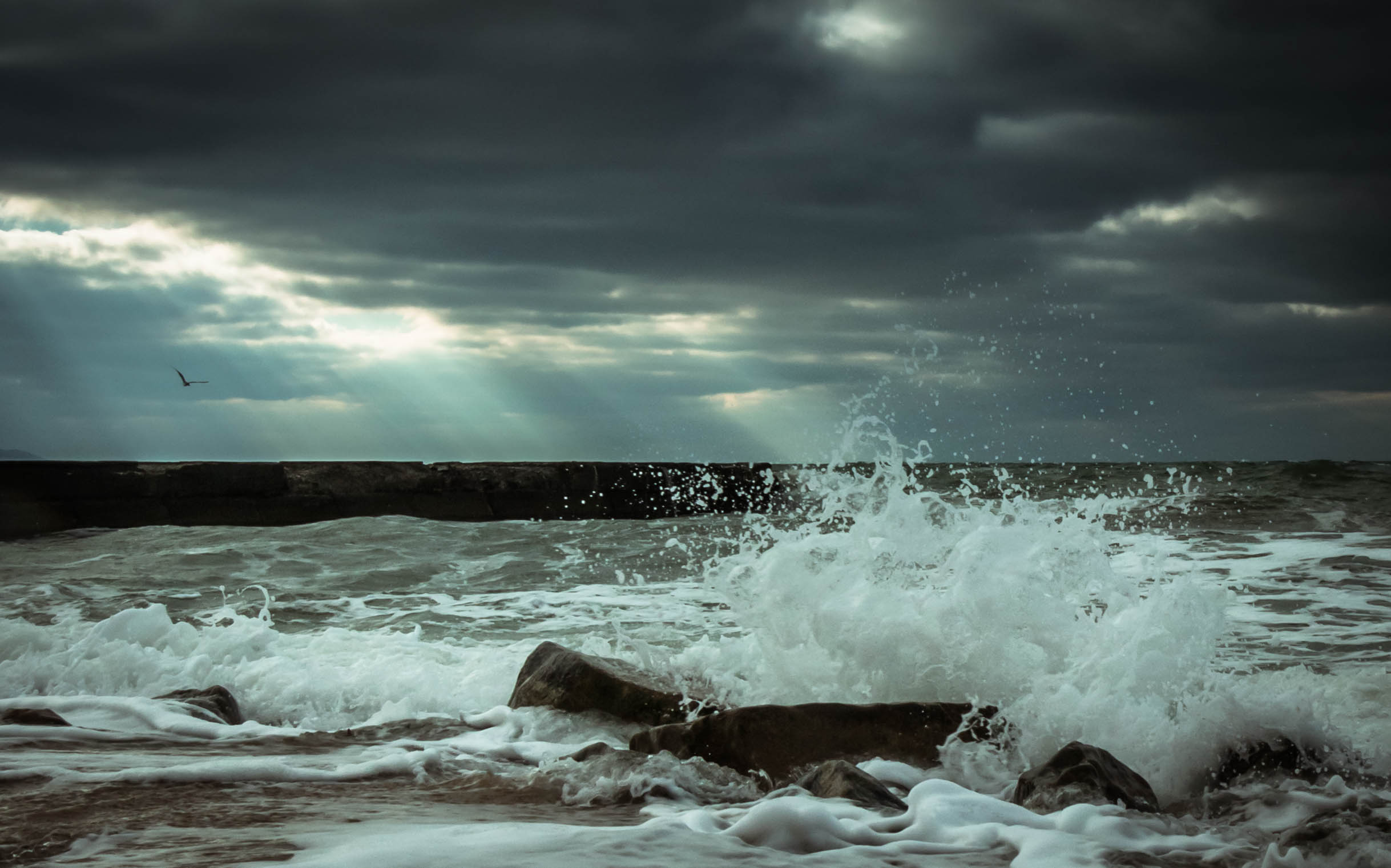 море,пейзаж,природа,лучи,солнце,облака,прогулка,фото, Андрей Петрук
