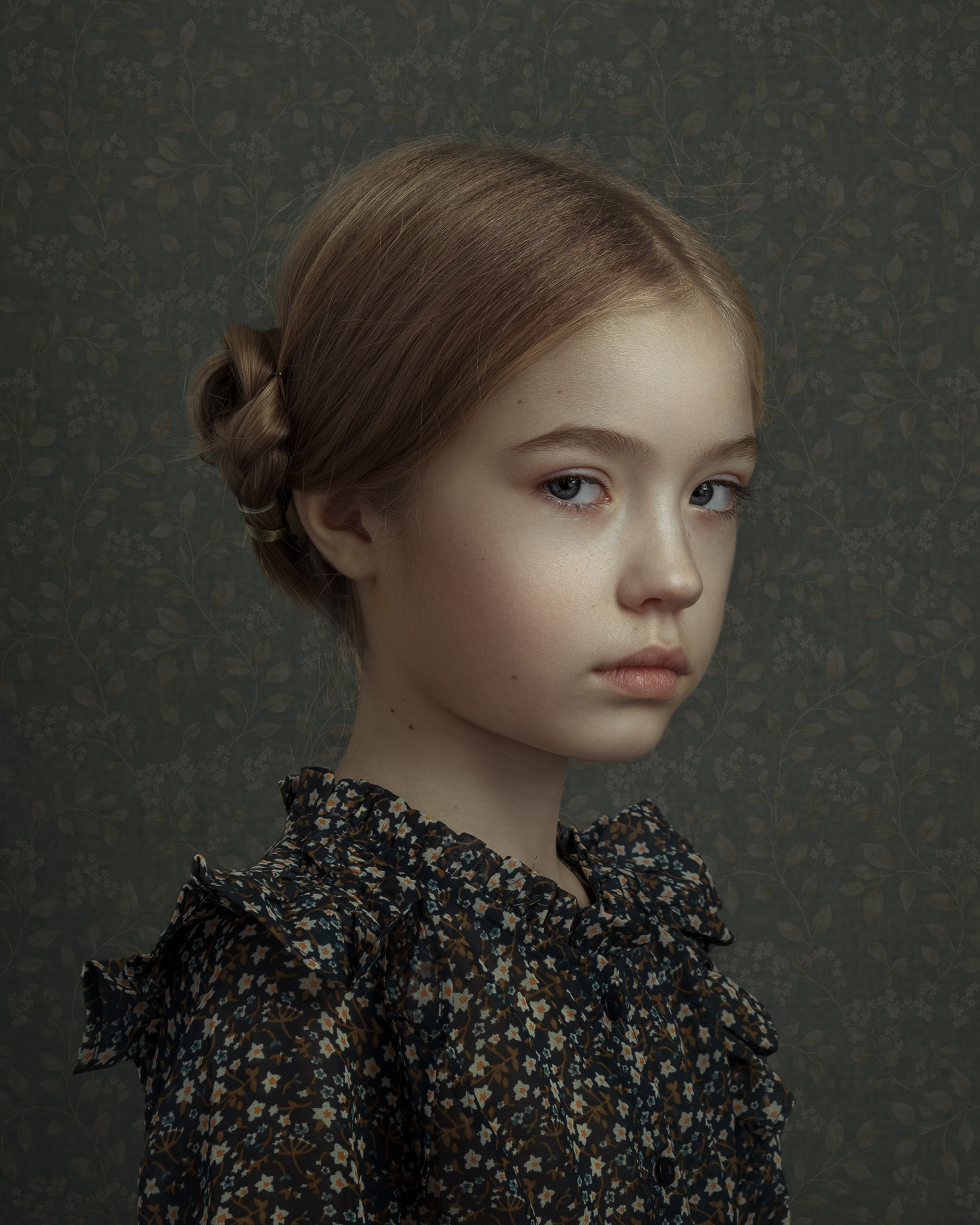 Портрет, девочка, классика, Алла Нургалеева