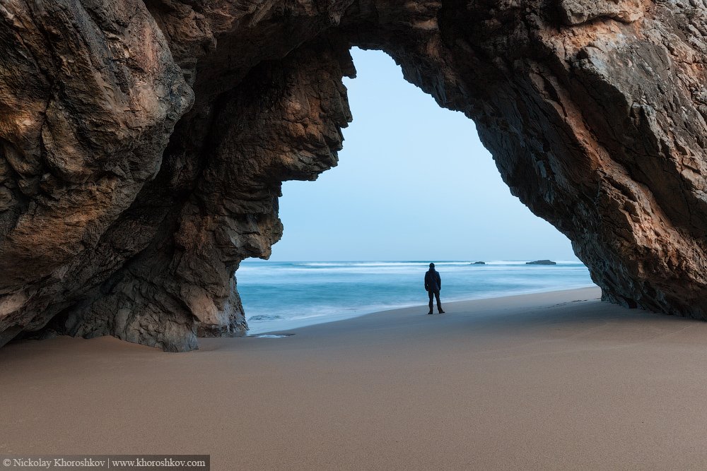 Adraga beach, Atlantic ocean, Portugal, Seascape, Атлантика, Океан, Португалия, Николай Хорошков