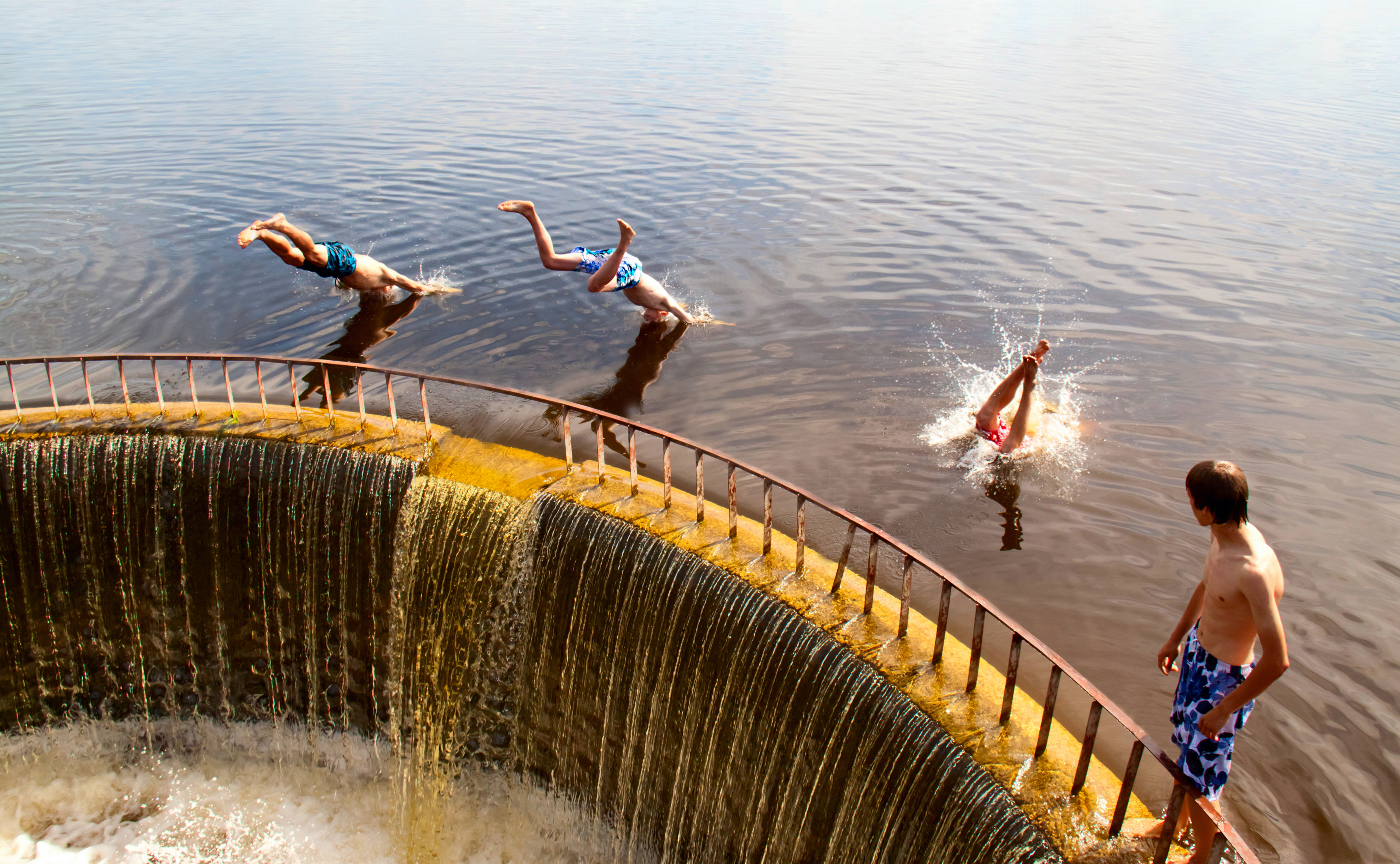 summer,dam,kids,summer, Eugenijus Rauduve