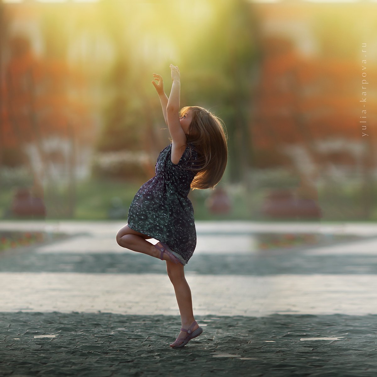 girl, light, kid, dance, Юлия Карпова