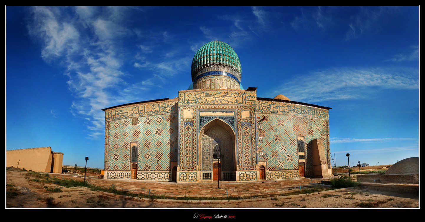 казахстан, туркестан, мавзолей, хаджи, ахмет, яссауи, Григорий Беденко