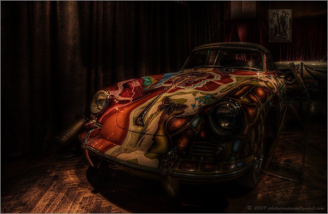 pilgrim, hdri, extreme tone mapping, janis joplin car, Pilgrim