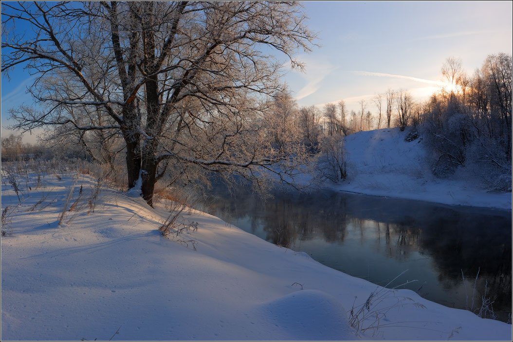 истра, река, зима, мороз, Михаил Мигушин