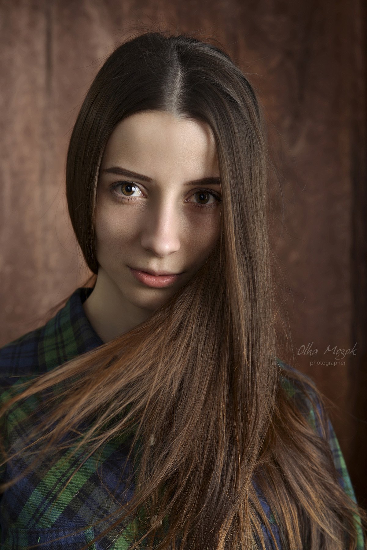 Волосы, Глаза, Карие, Красивая, Портрет девушки, Фото, Olga  Mozok