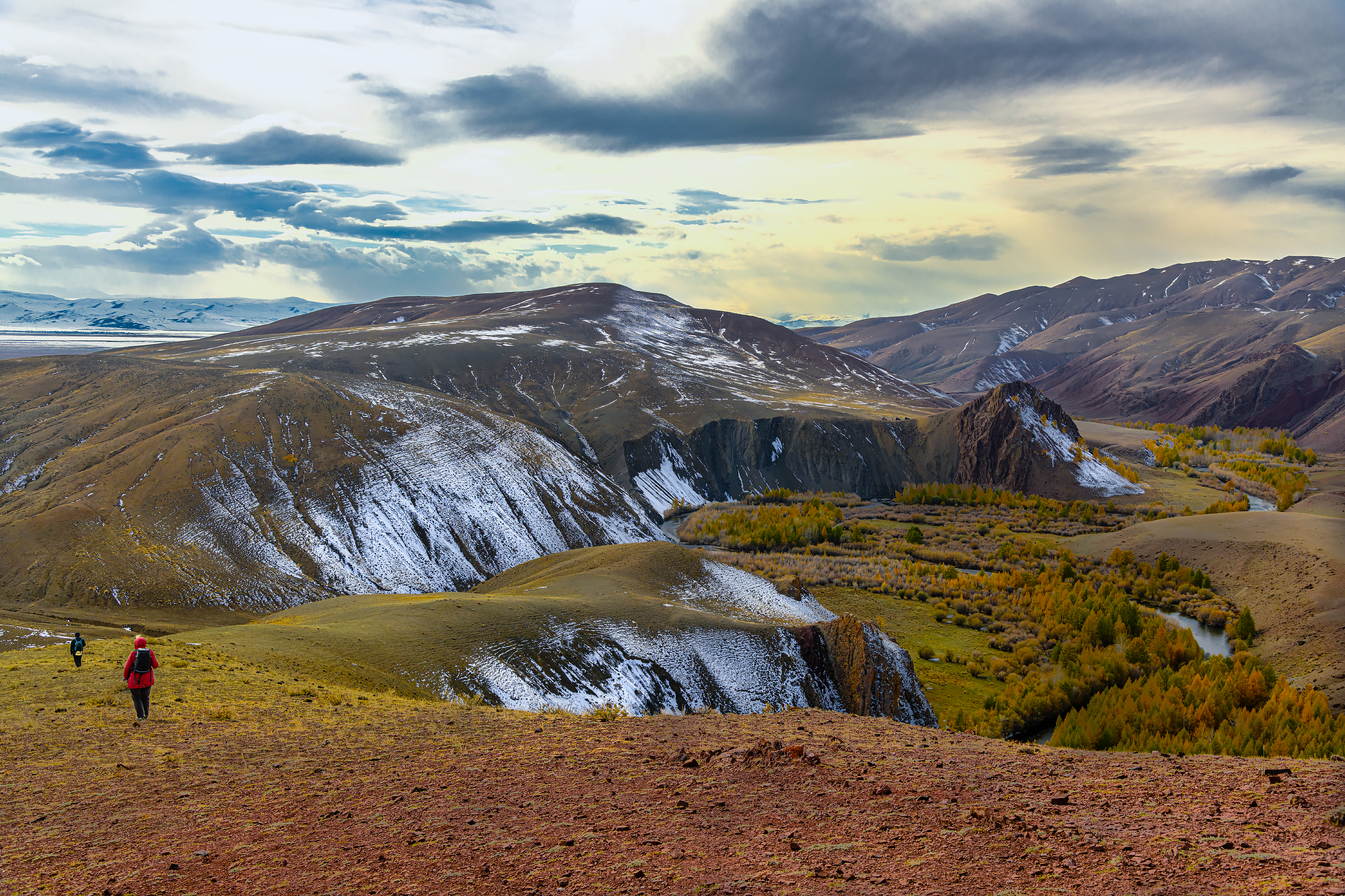 осень, горы, Юрий Матвеев