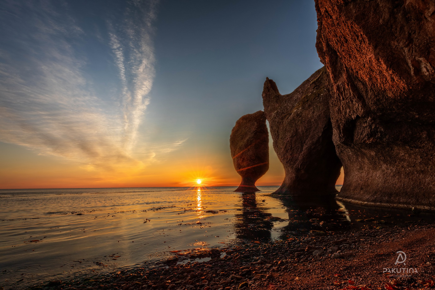 приморье, бухта дубовая, пейзаж, Анна Пакутина