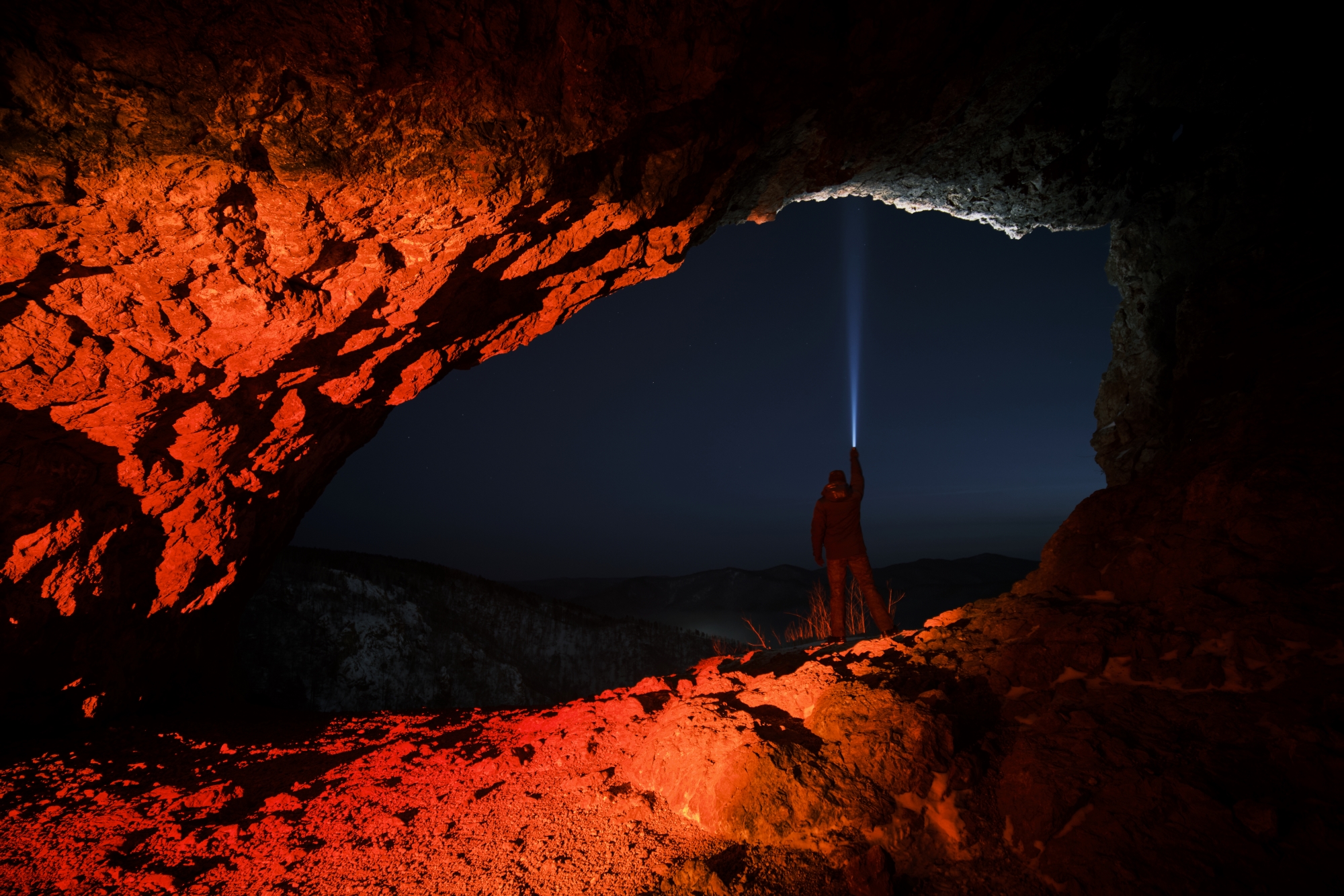 Торгашинский хребет, скала Арка, Красноярск, Багурский Алексей