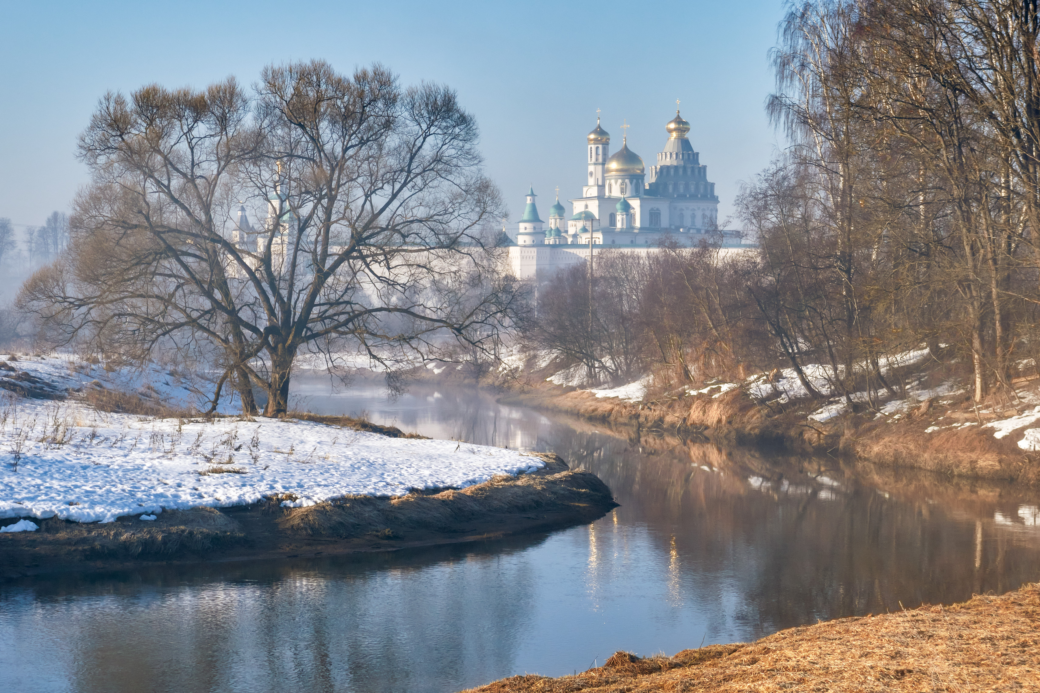 новый иерусалим, река истра, март, Медведев Александр