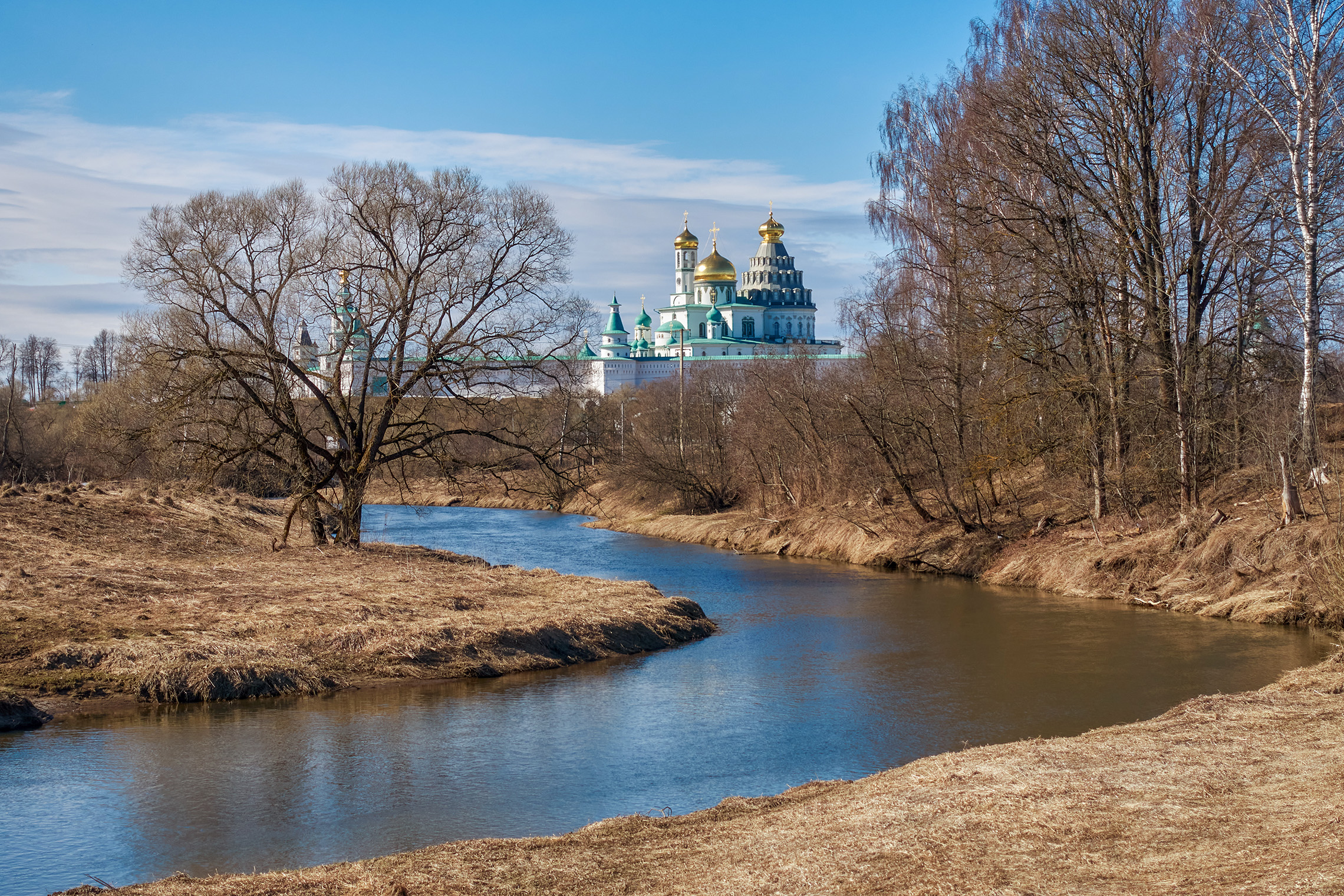 новый иерусалим, река истра, весна, апрель, Медведев Александр
