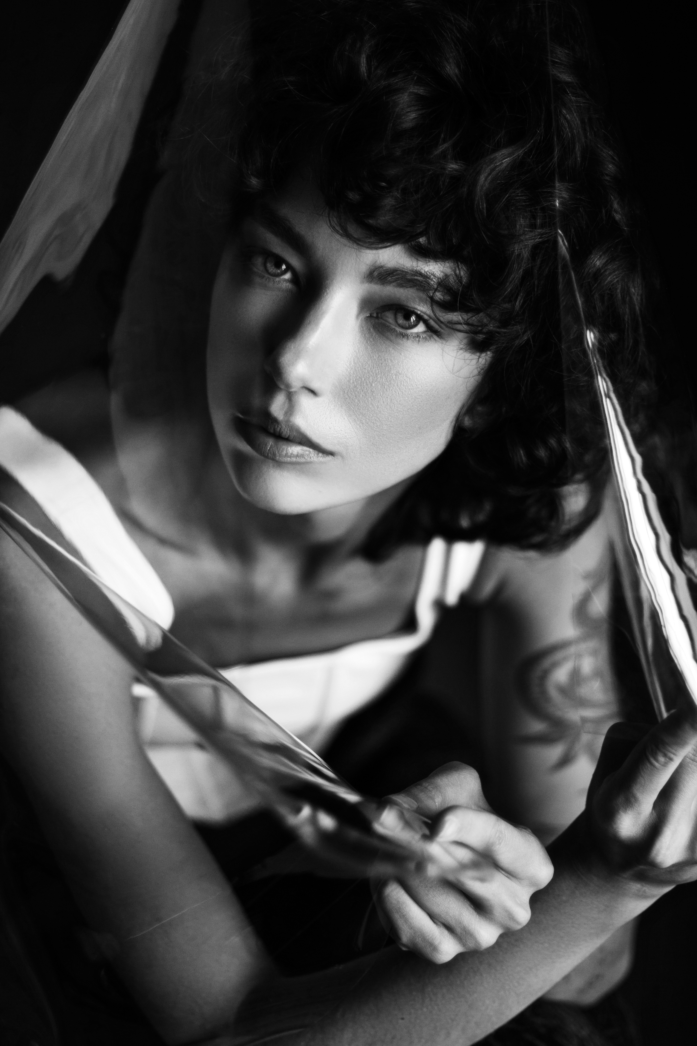 женский портрет в студии, Ольга Ажакина