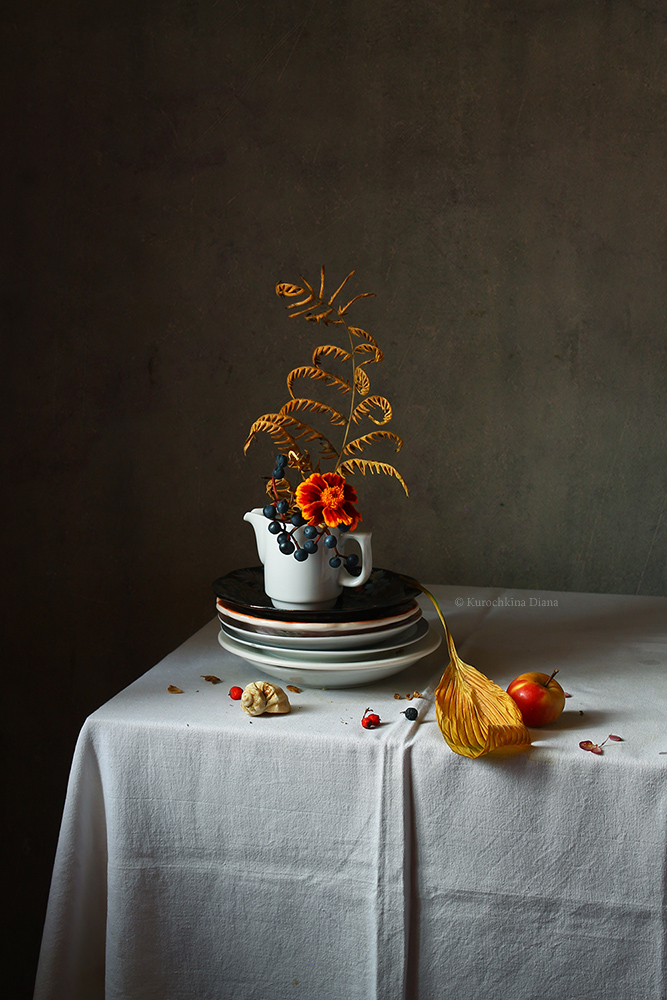 натюрморт, осень, сентябрь, Курочкина Диана
