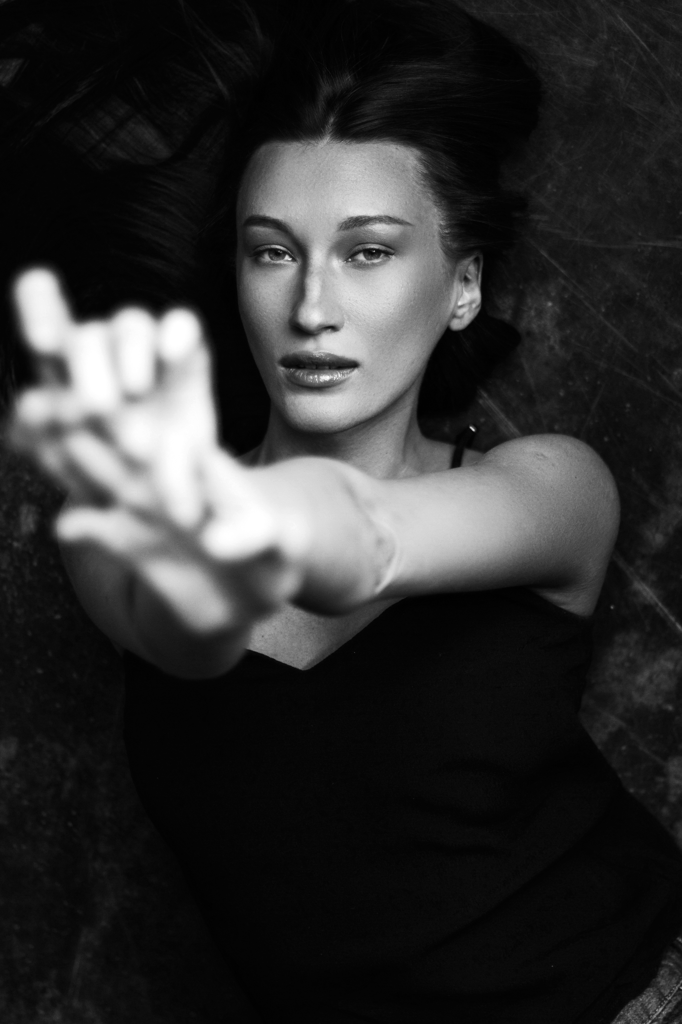 женский портрет в студии, Ольга Ажакина