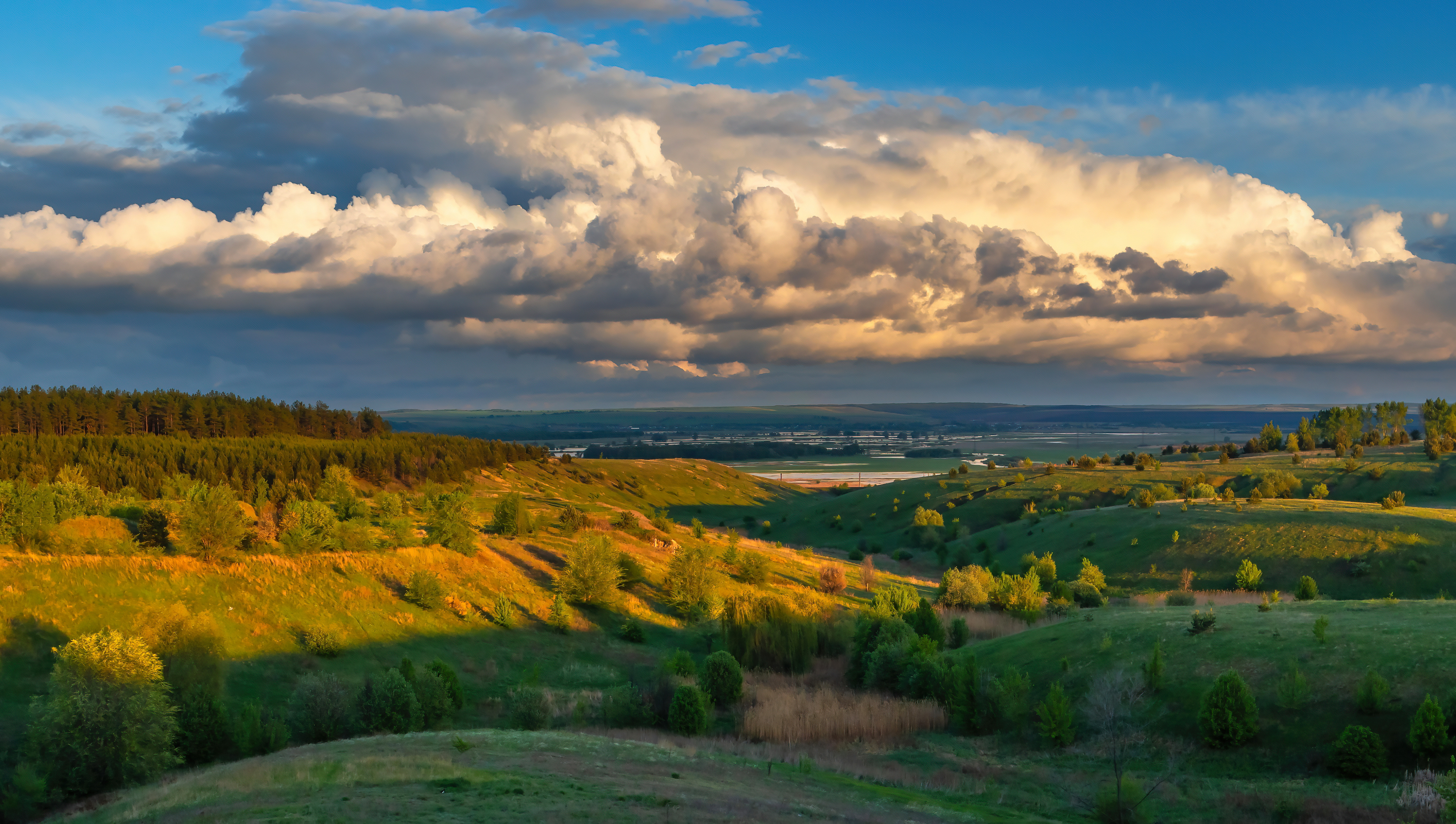 весна облака холмы, Бойков Алексей
