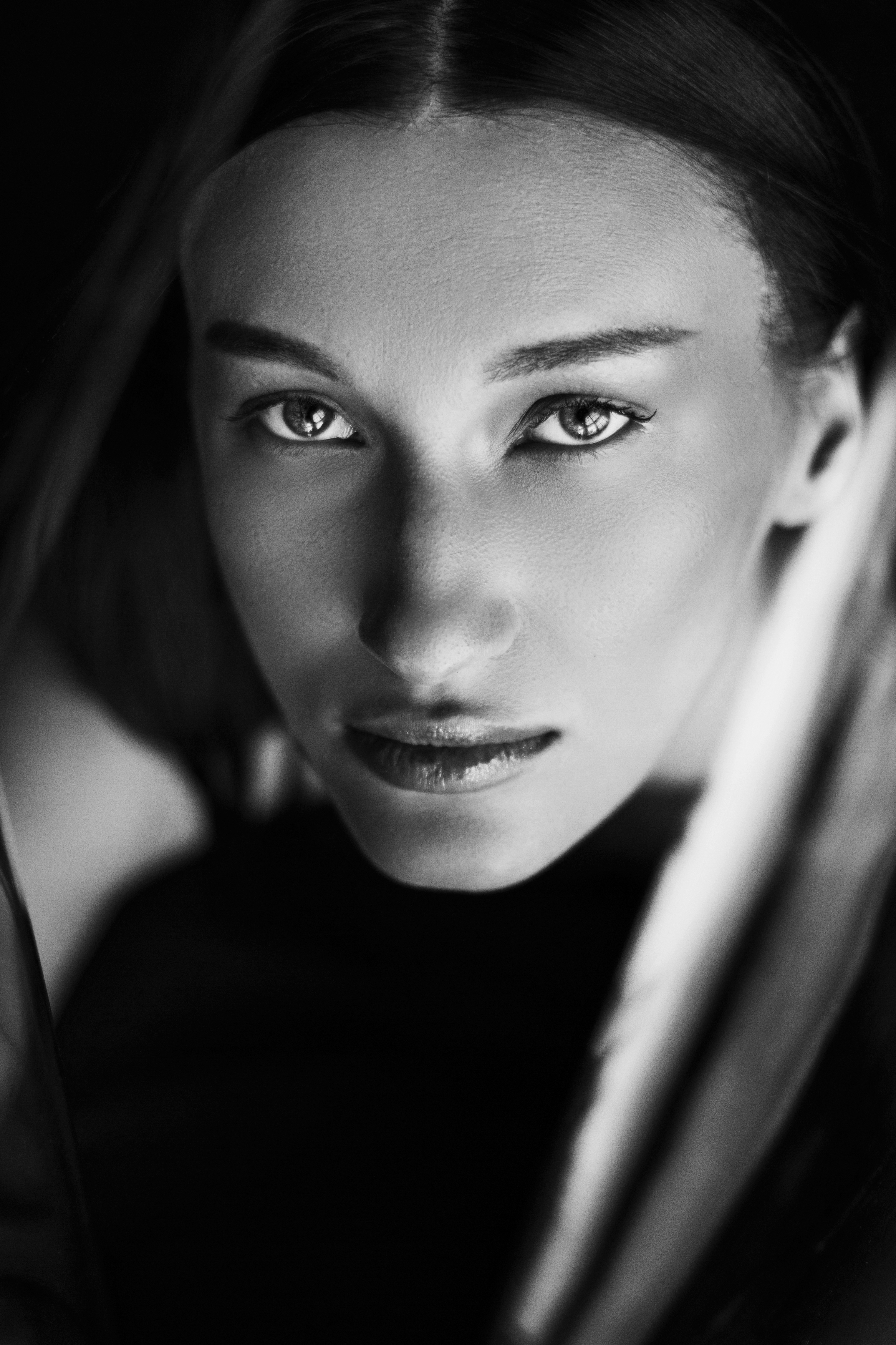 женский портрет в студии, Ольга Ажакина