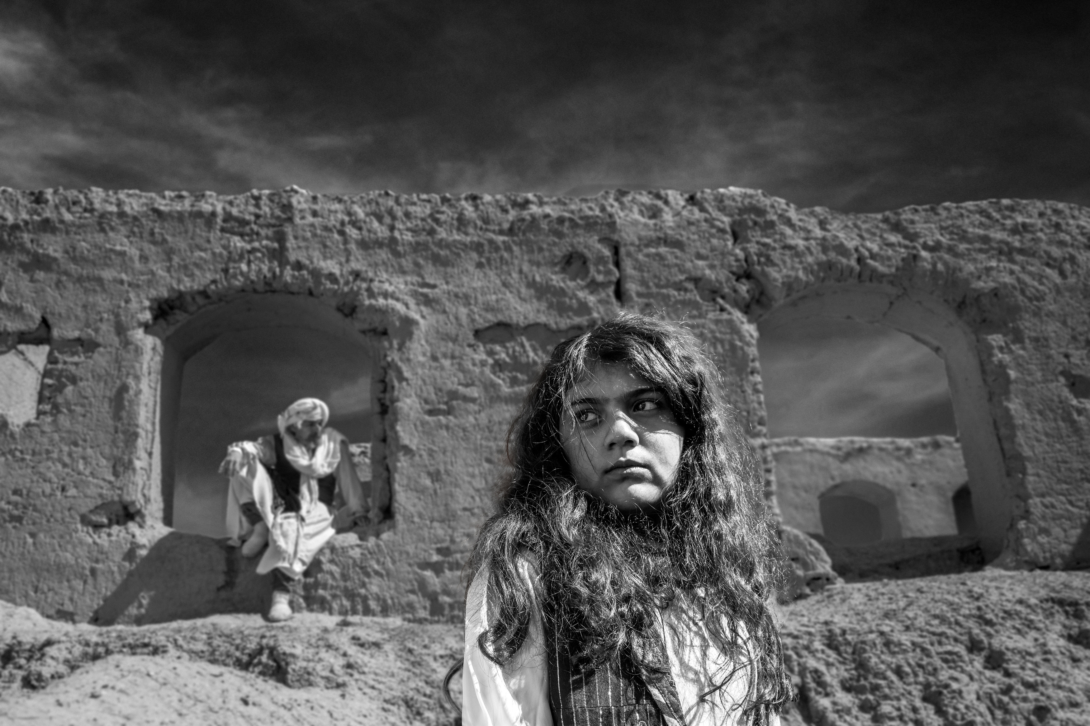 #people, , #portrait, , #girl, , #wall, #documentary, Zavvar Mehdi