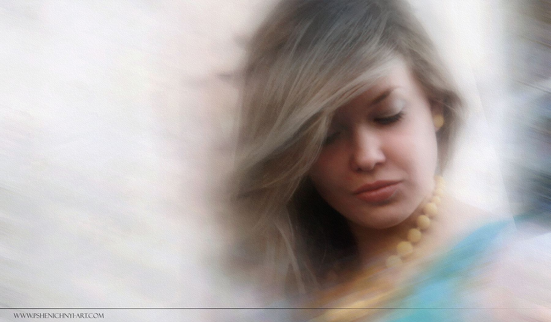 портрет, крупный план, женский портрет, абстракция, минимализм, Пшеничный Андрей