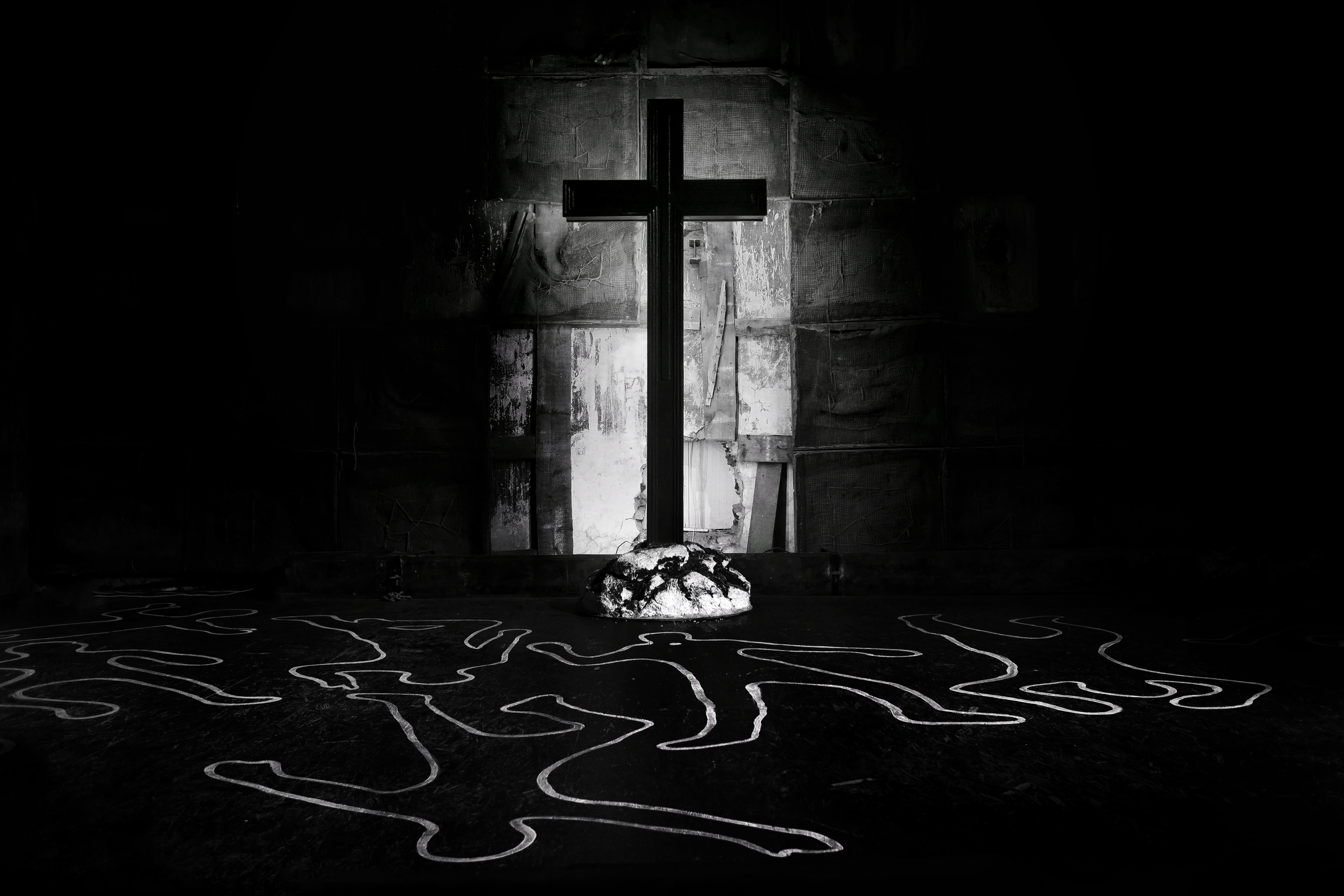 человек, крест, спасение, Зорин Миша