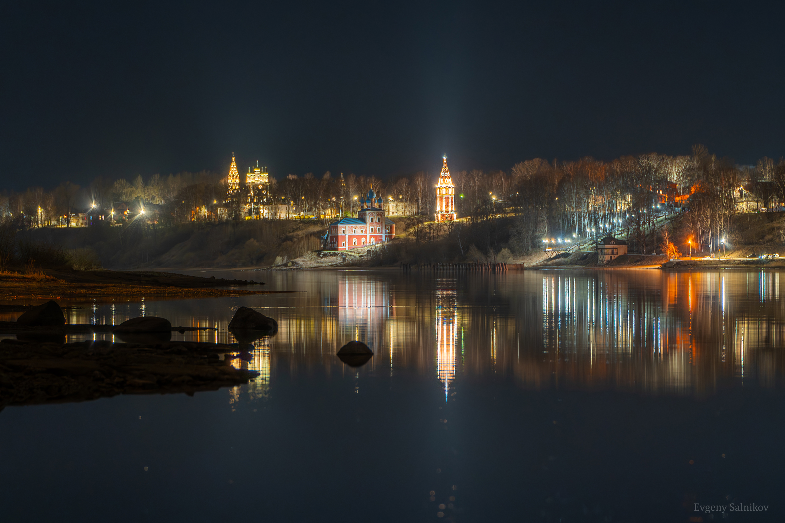 ночь волга црковь берег весна тутаев романов борисоглебск, Сальников Евгений