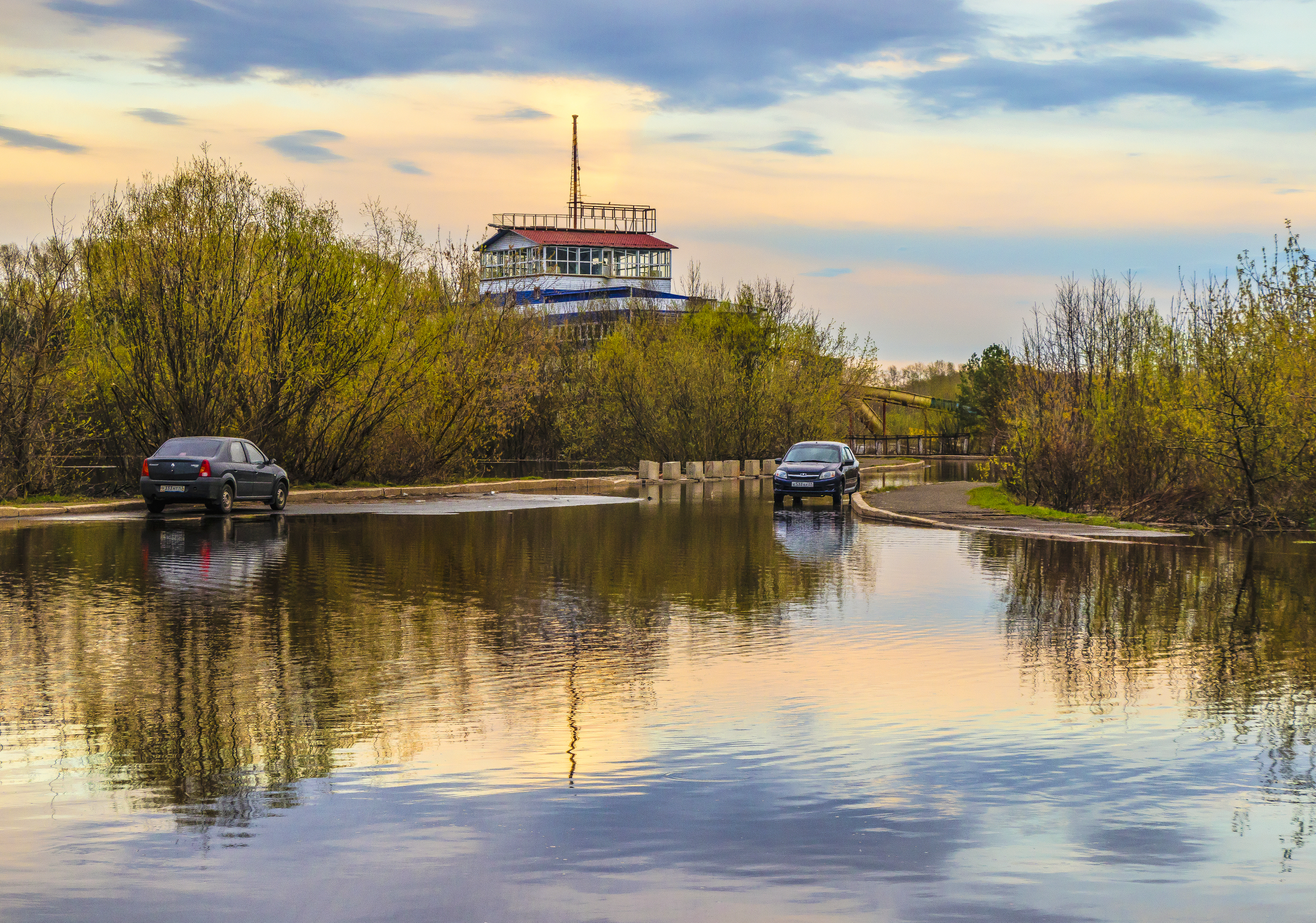 Половодье, разлив, весна, галина новинская