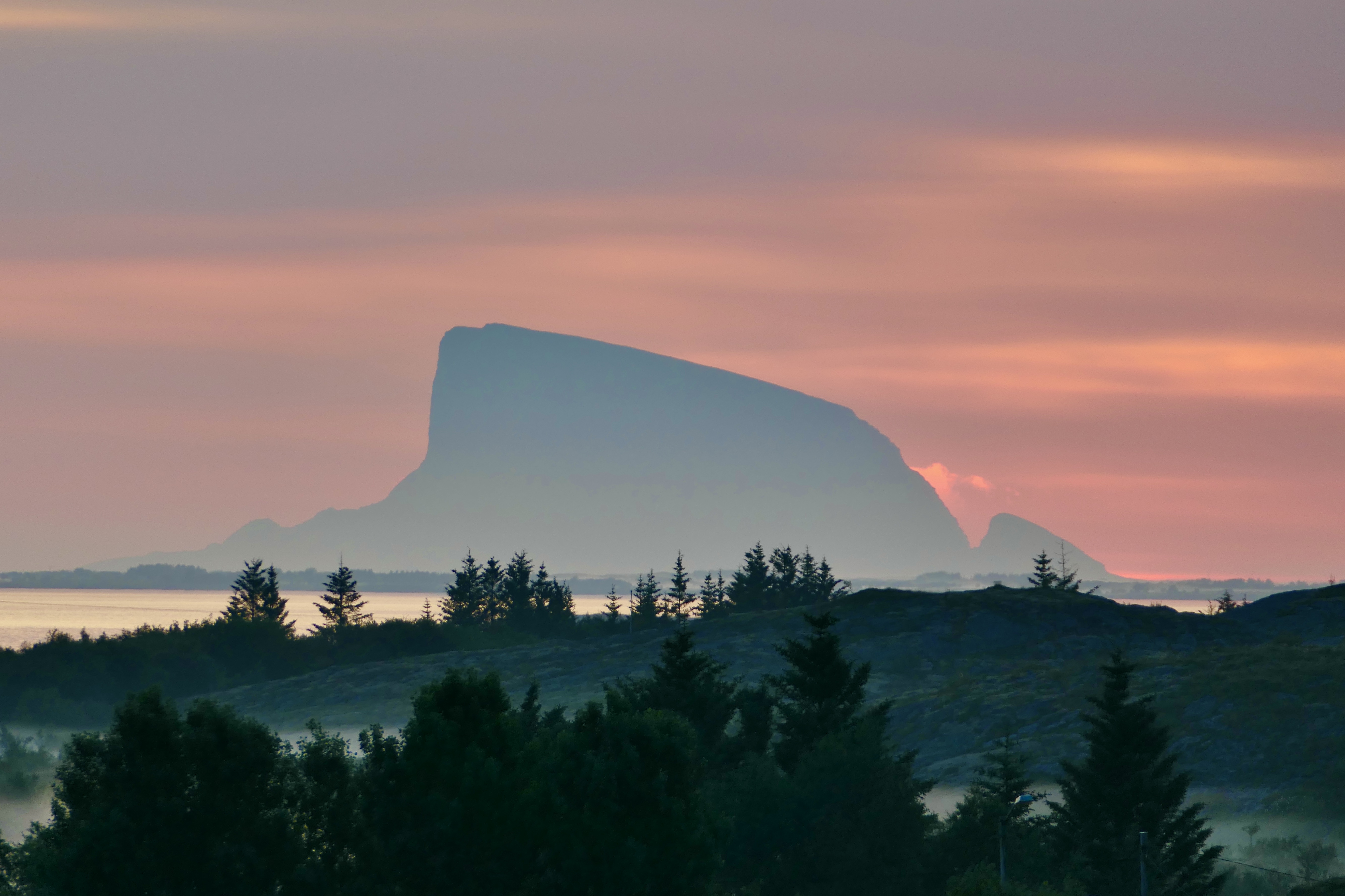 Landscapes, Norway, Helgeland, Lovund island, Sunrise, Mood, Fog, , Svetlana Povarova Ree