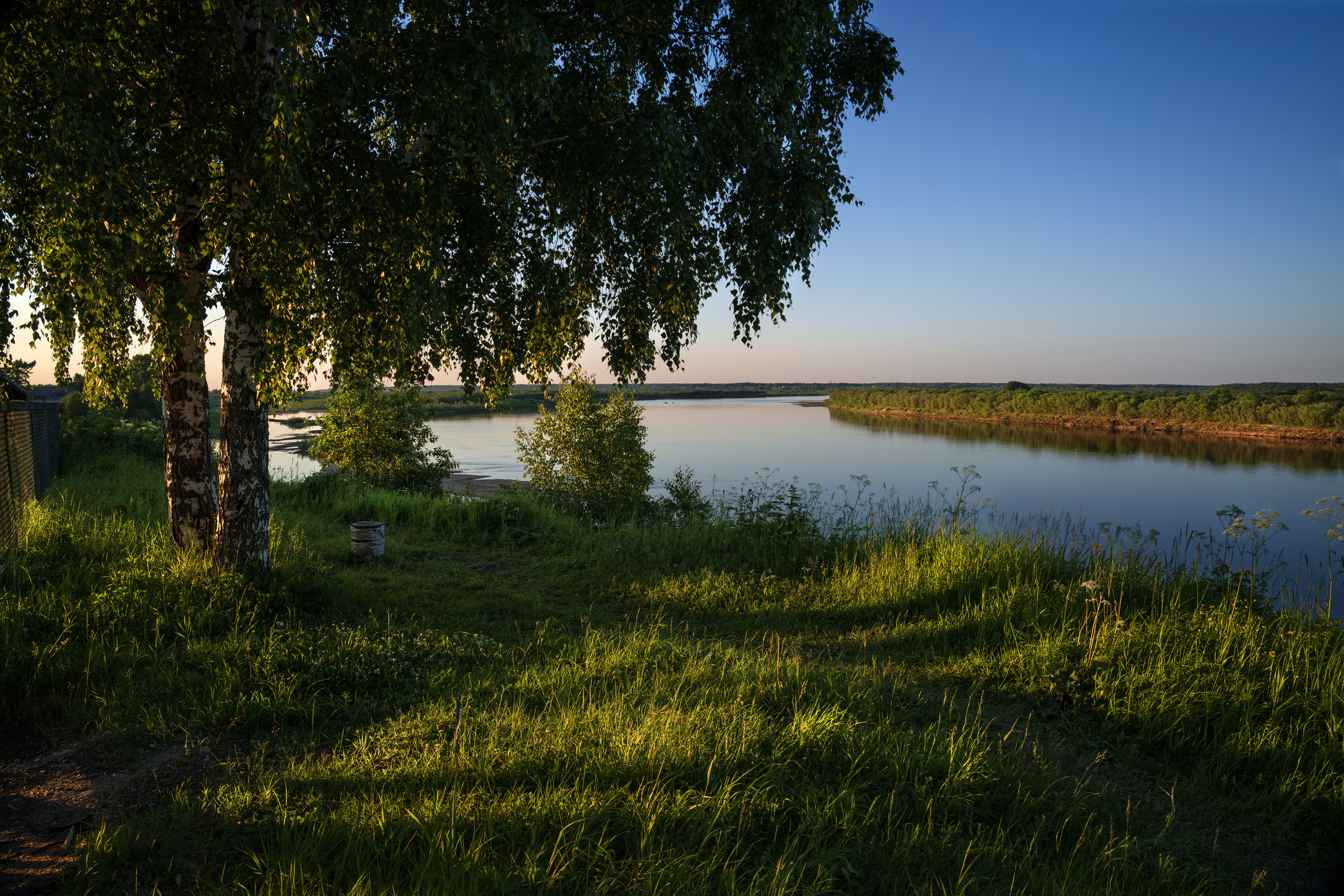 пинега, архангельская область, вечер, лето, Олег Зверев