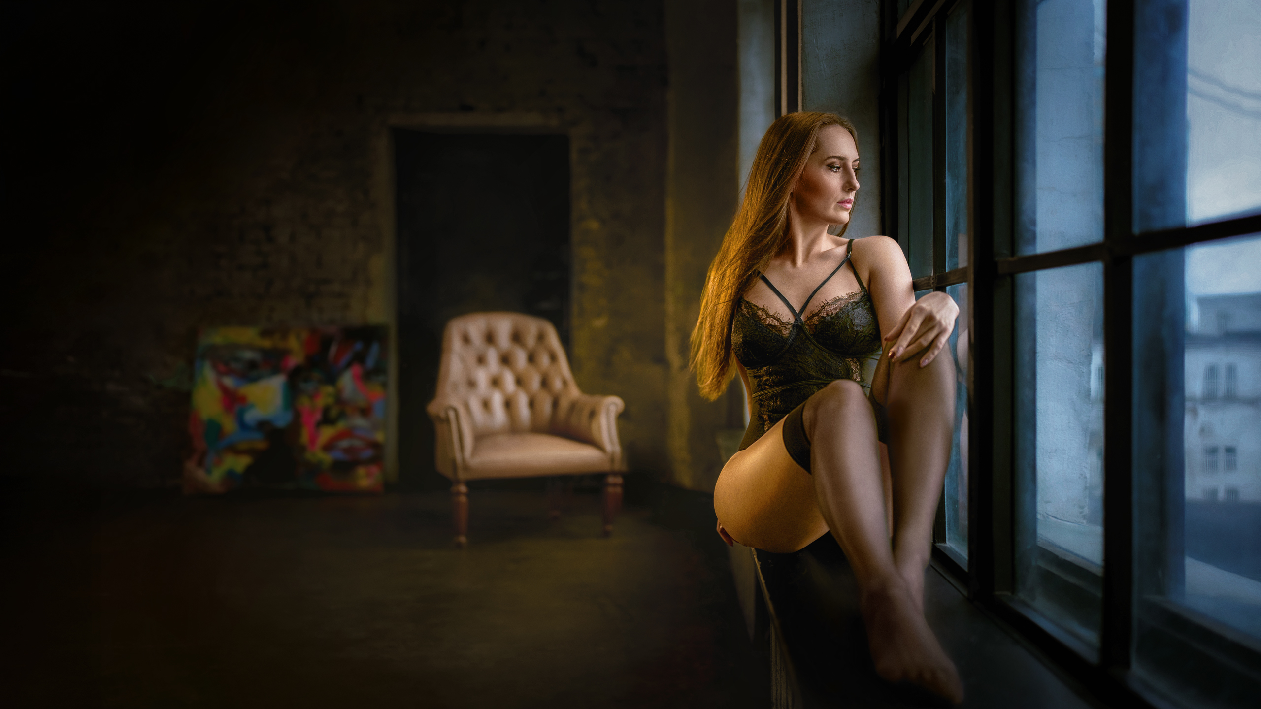 девушка стиль красота изгибы нежность взгляд свет студия страсть будуар, Юрий Захаров