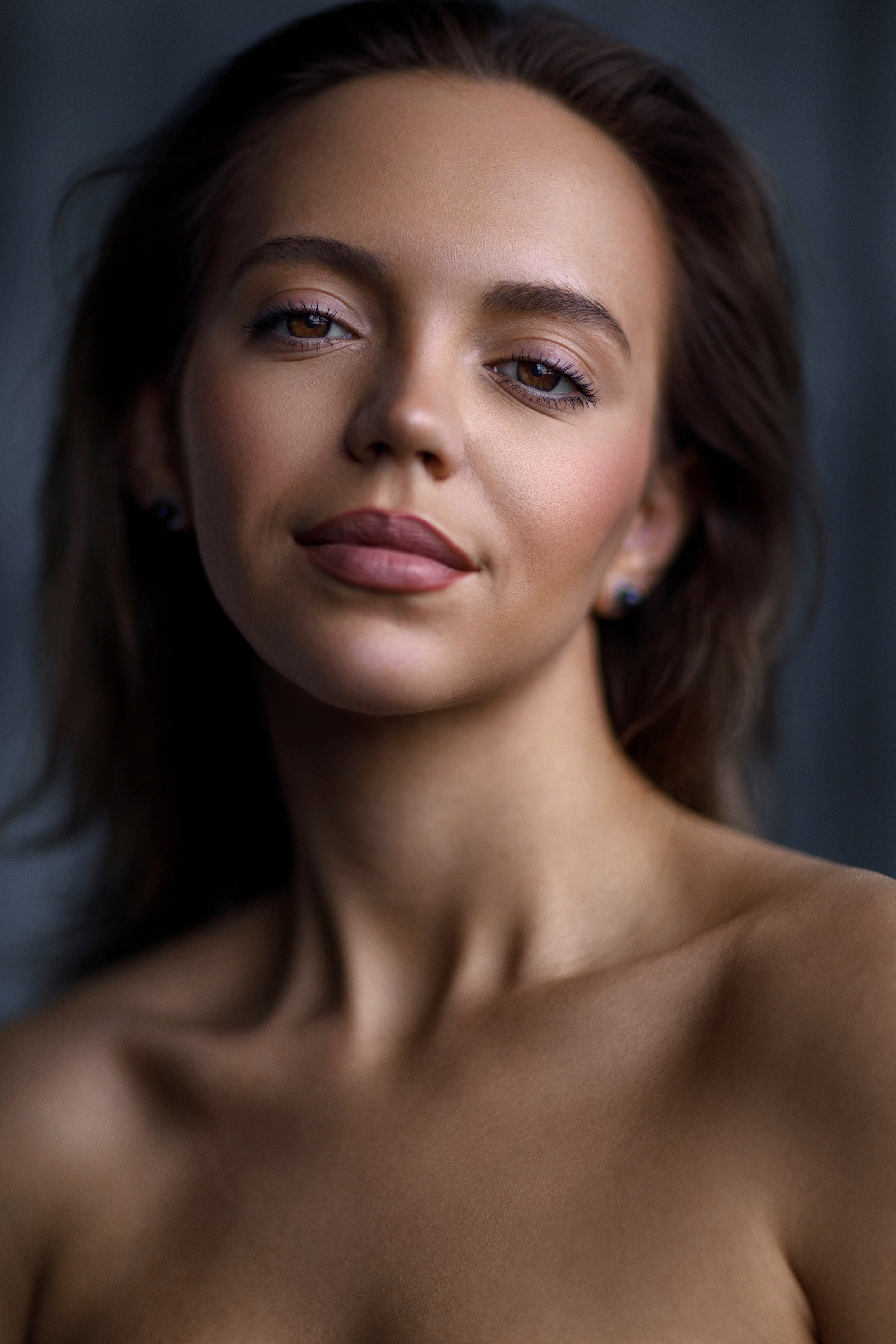 портрет девушка студия красота взгляд, Герасимов Михаил