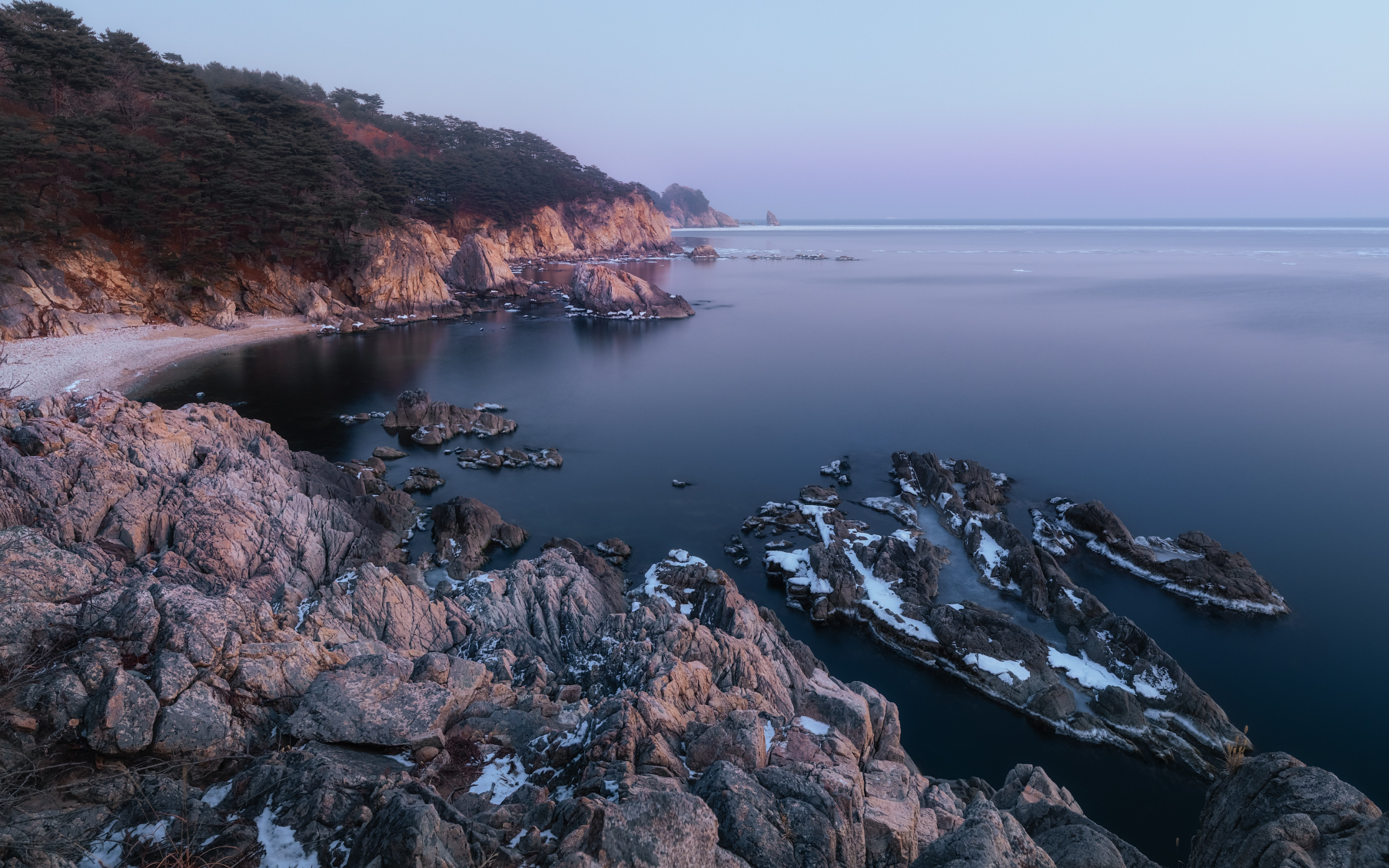 Приморье Приморский_край японское_море вечер закат мыс_теляковского, Шишкин Дмитрий