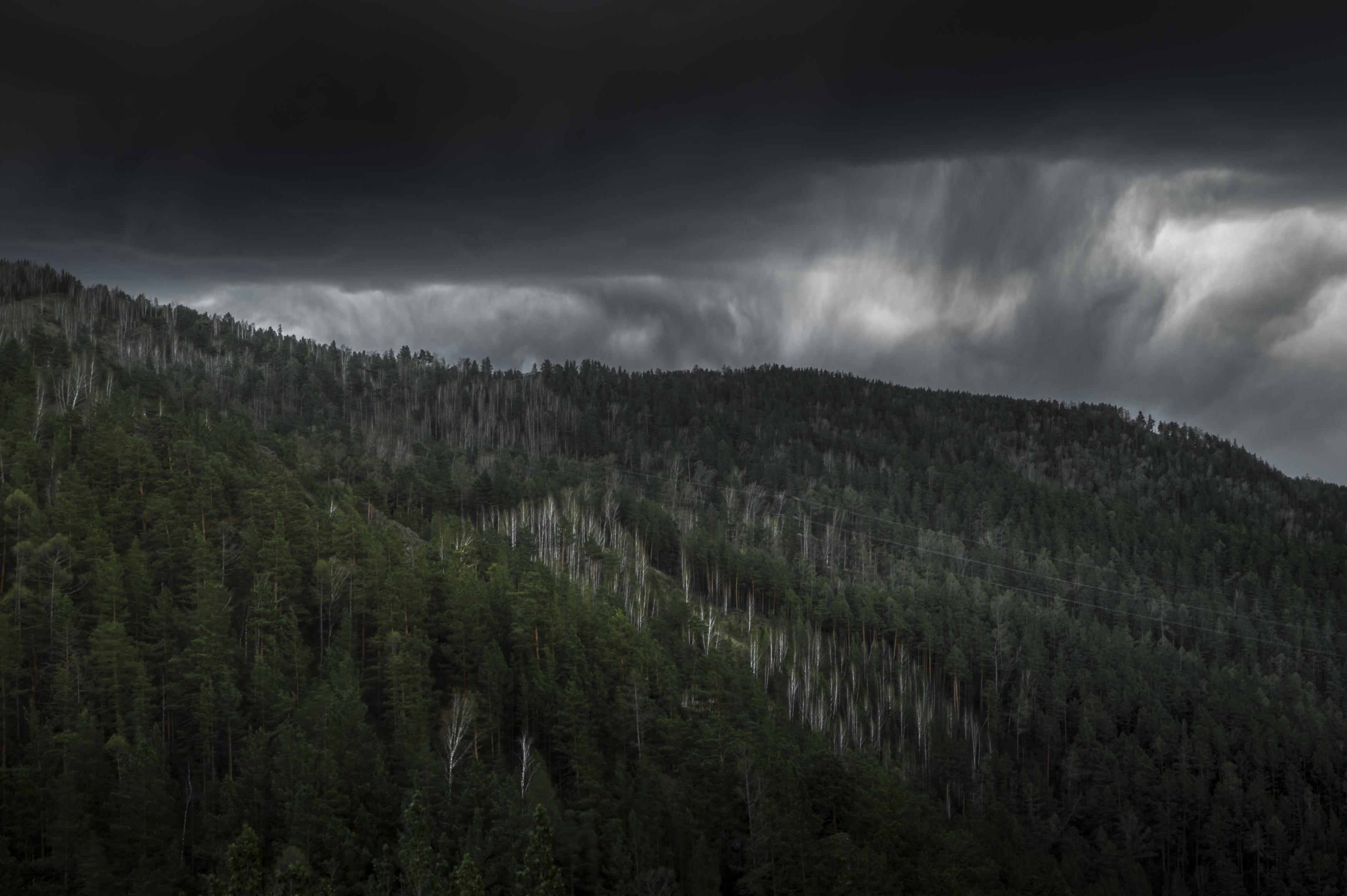 стихия, пейзаж, горы, Андреева Светлана