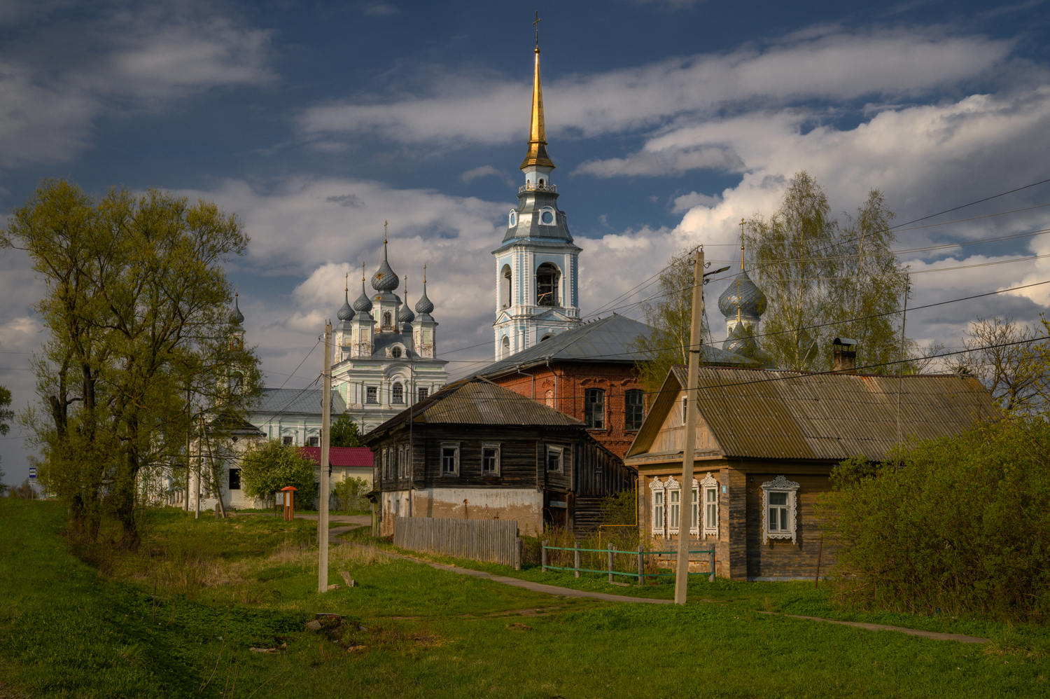 вощажниково, ярославская область, россия, храм, церковь, православие, село, деревня, весна, дом, Томислав Ракичевич