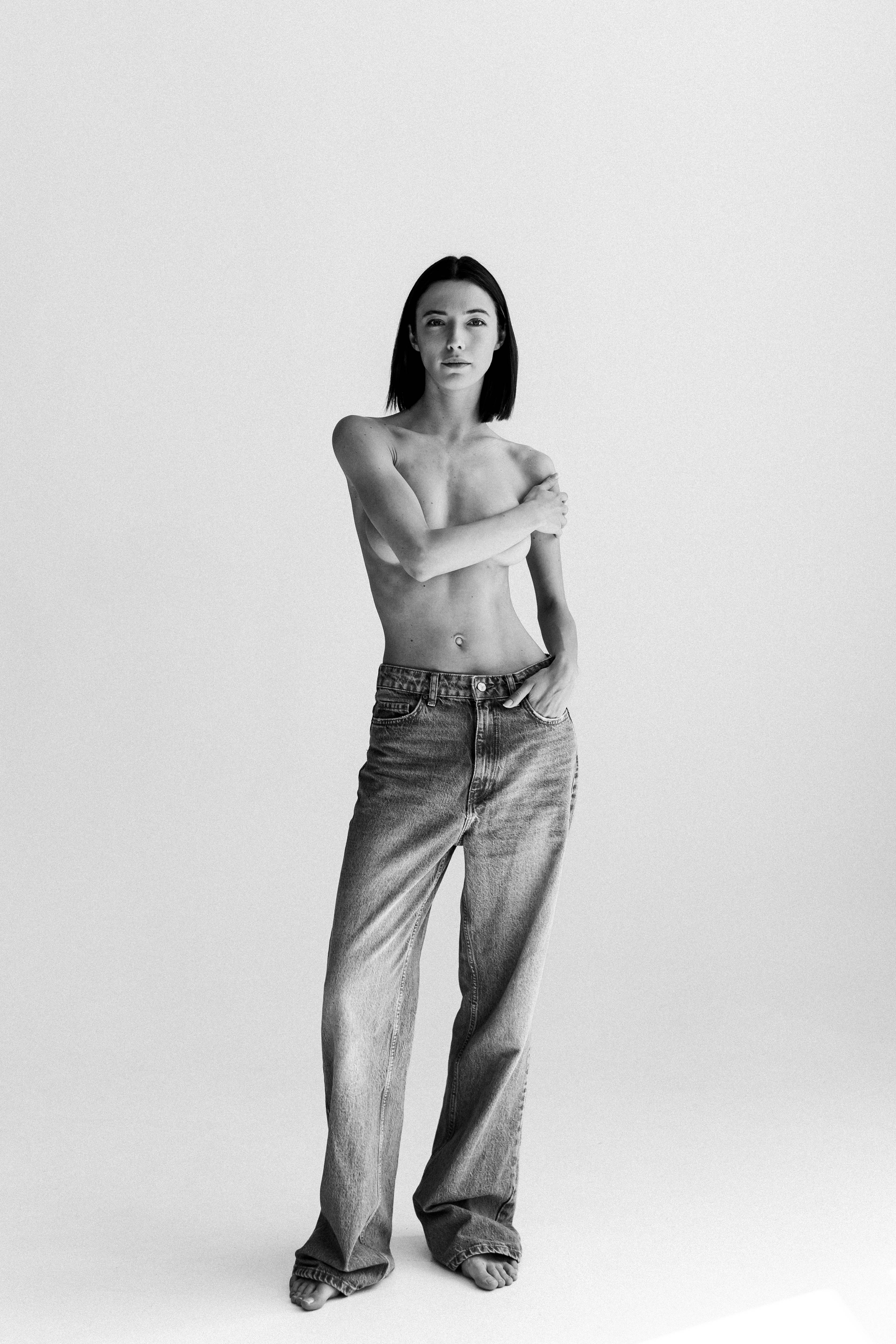 girl, model, portrait, black and white, lithuanian, vilnius, Балезин Евгений